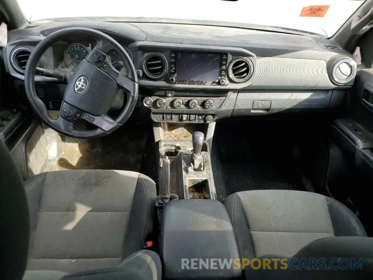 8 Photograph of a damaged car 3TMCZ5AN3LM316973 TOYOTA TACOMA 2020