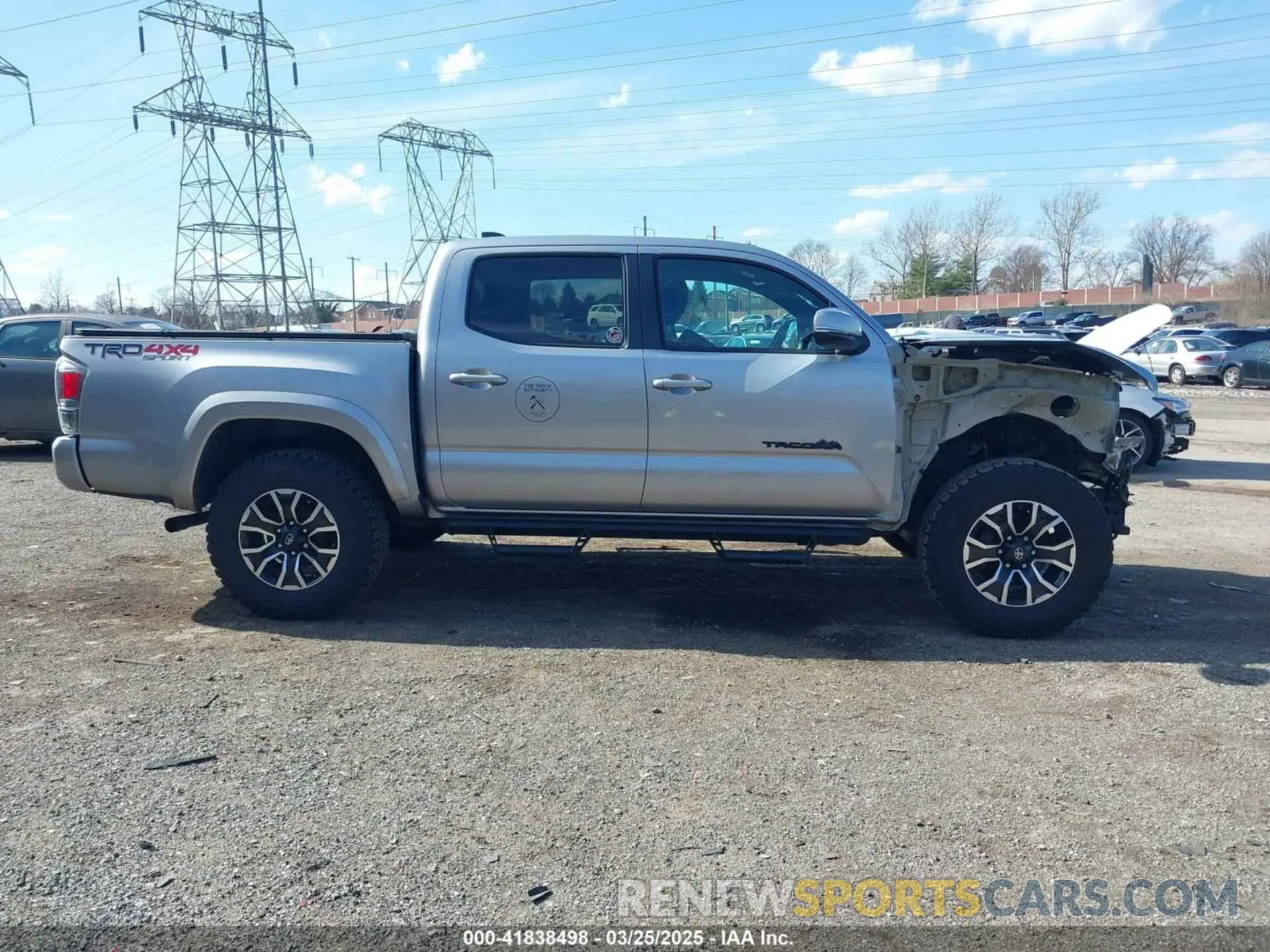 14 Photograph of a damaged car 3TMCZ5AN3LM320411 TOYOTA TACOMA 2020