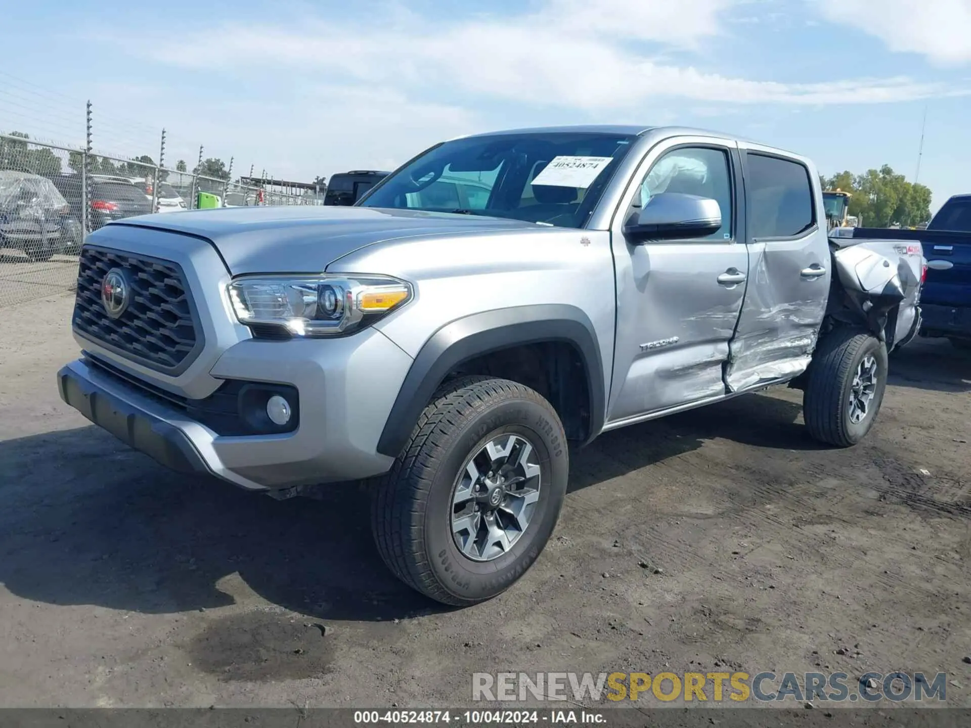 14 Photograph of a damaged car 3TMCZ5AN3LM336270 TOYOTA TACOMA 2020