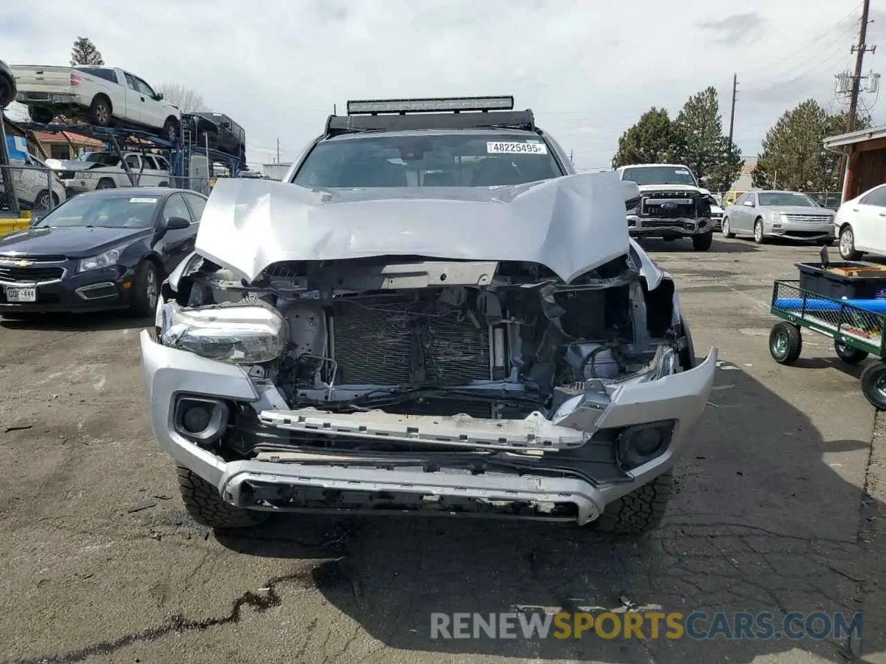 5 Фотография поврежденного автомобиля 3TMCZ5AN3LM362982 TOYOTA TACOMA 2020