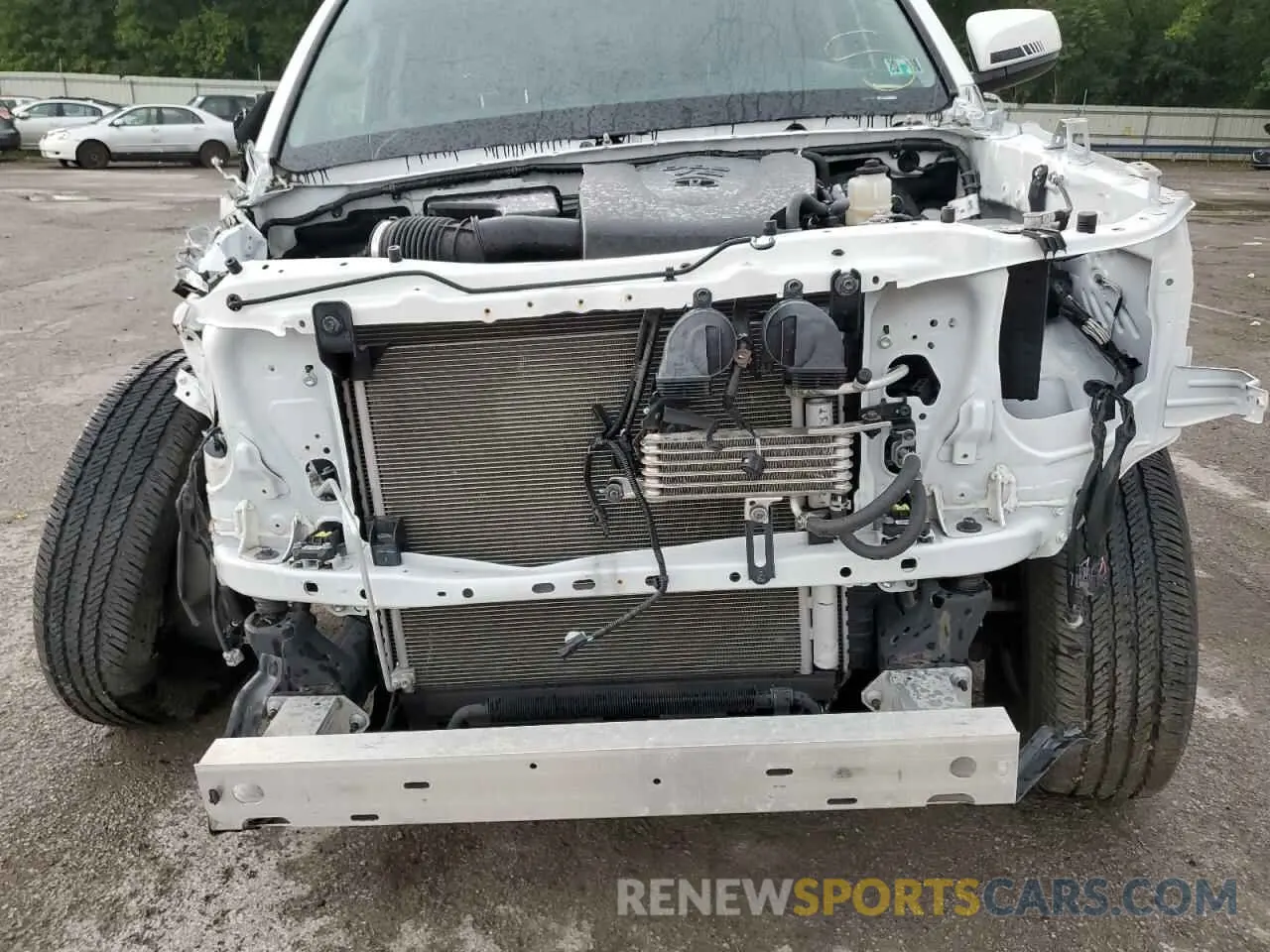 9 Photograph of a damaged car 3TMCZ5AN4LM304881 TOYOTA TACOMA 2020