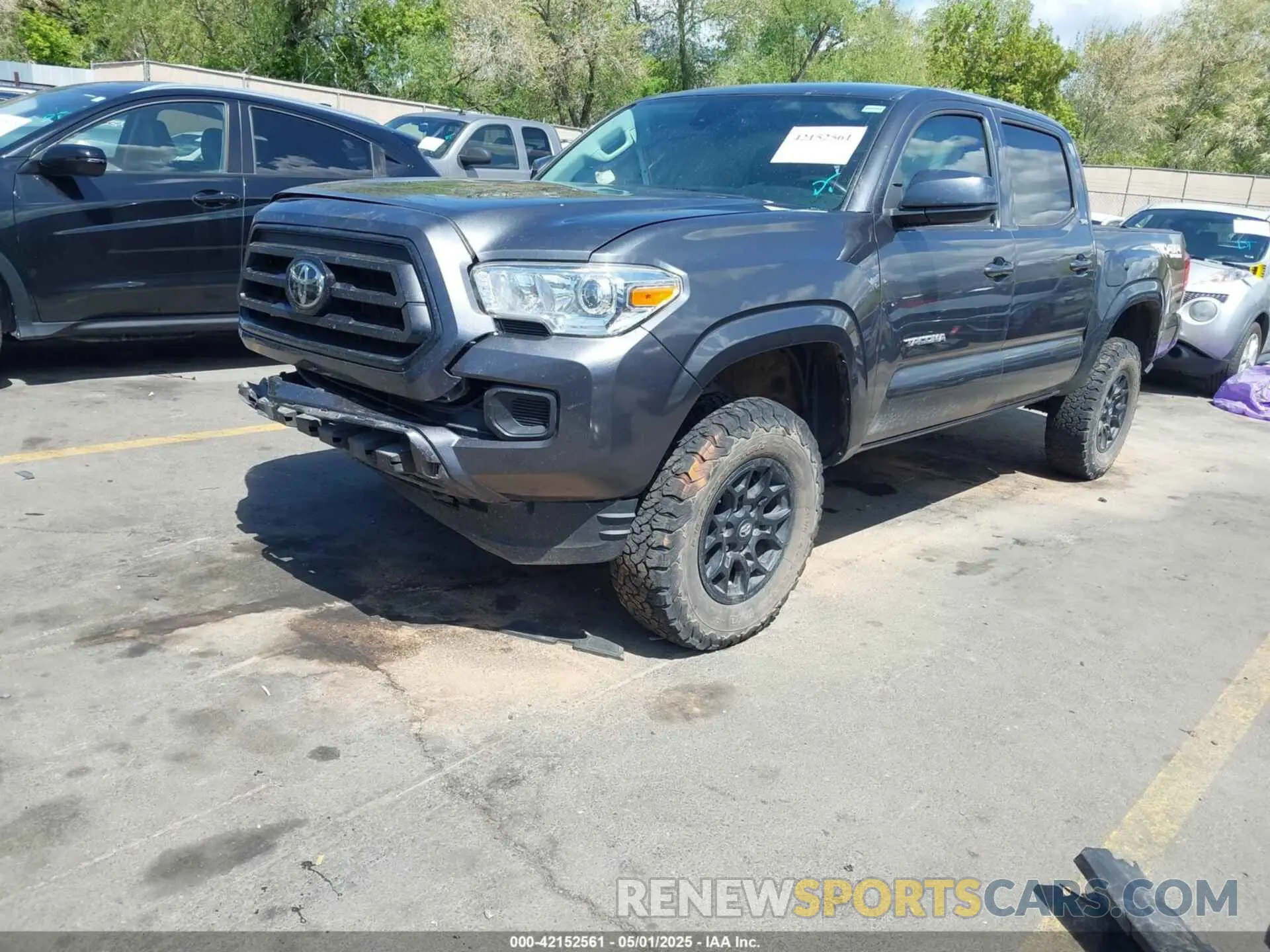 2 Фотография поврежденного автомобиля 3TMCZ5AN4LM310874 TOYOTA TACOMA 2020