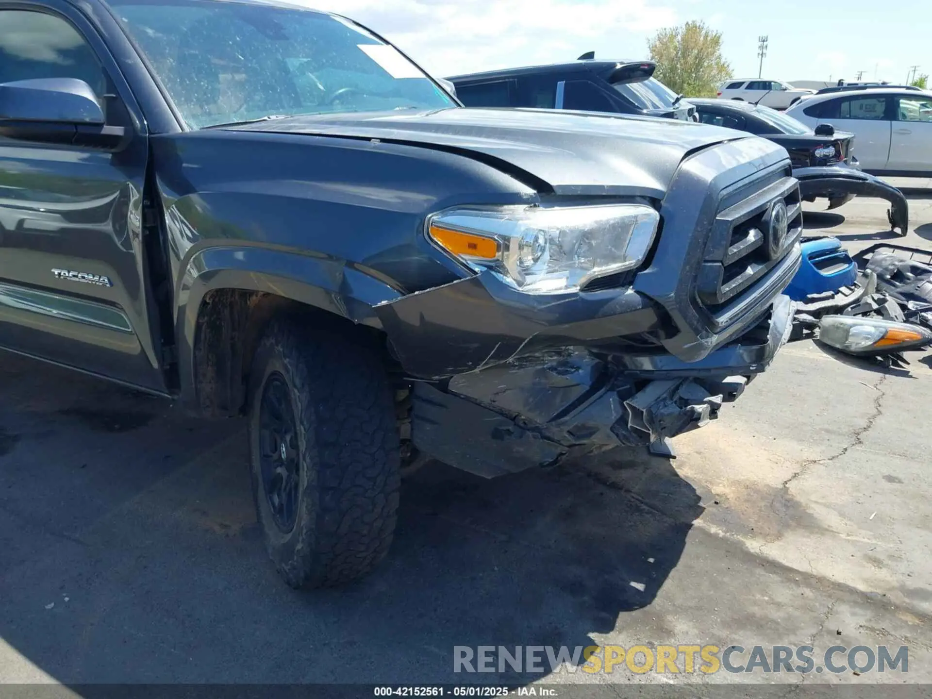 6 Фотография поврежденного автомобиля 3TMCZ5AN4LM310874 TOYOTA TACOMA 2020