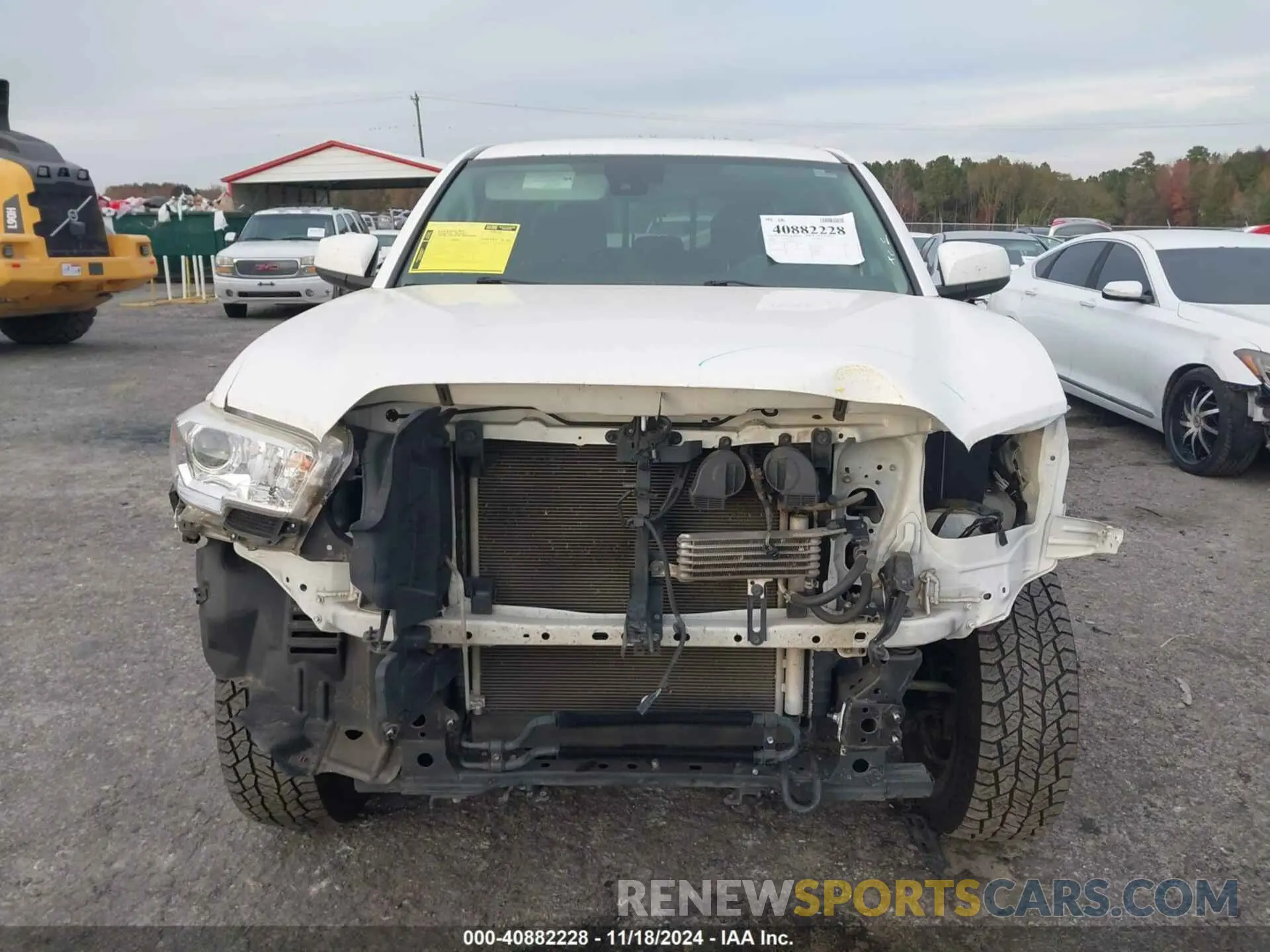 13 Photograph of a damaged car 3TMCZ5AN4LM341185 TOYOTA TACOMA 2020