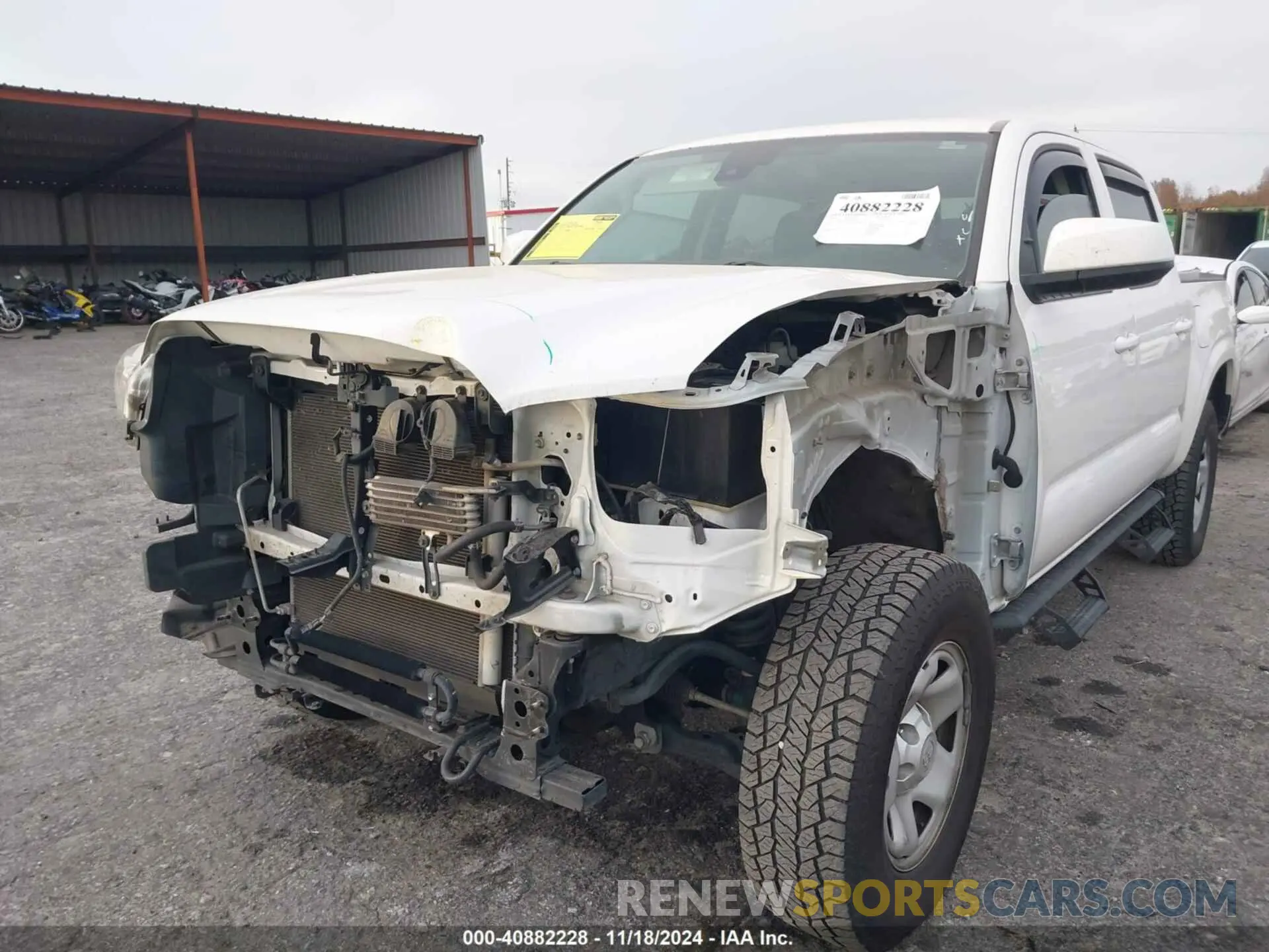 6 Photograph of a damaged car 3TMCZ5AN4LM341185 TOYOTA TACOMA 2020