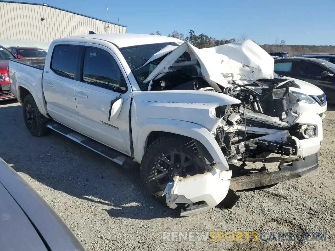4 Photograph of a damaged car 3TMCZ5AN4LM352879 TOYOTA TACOMA 2020