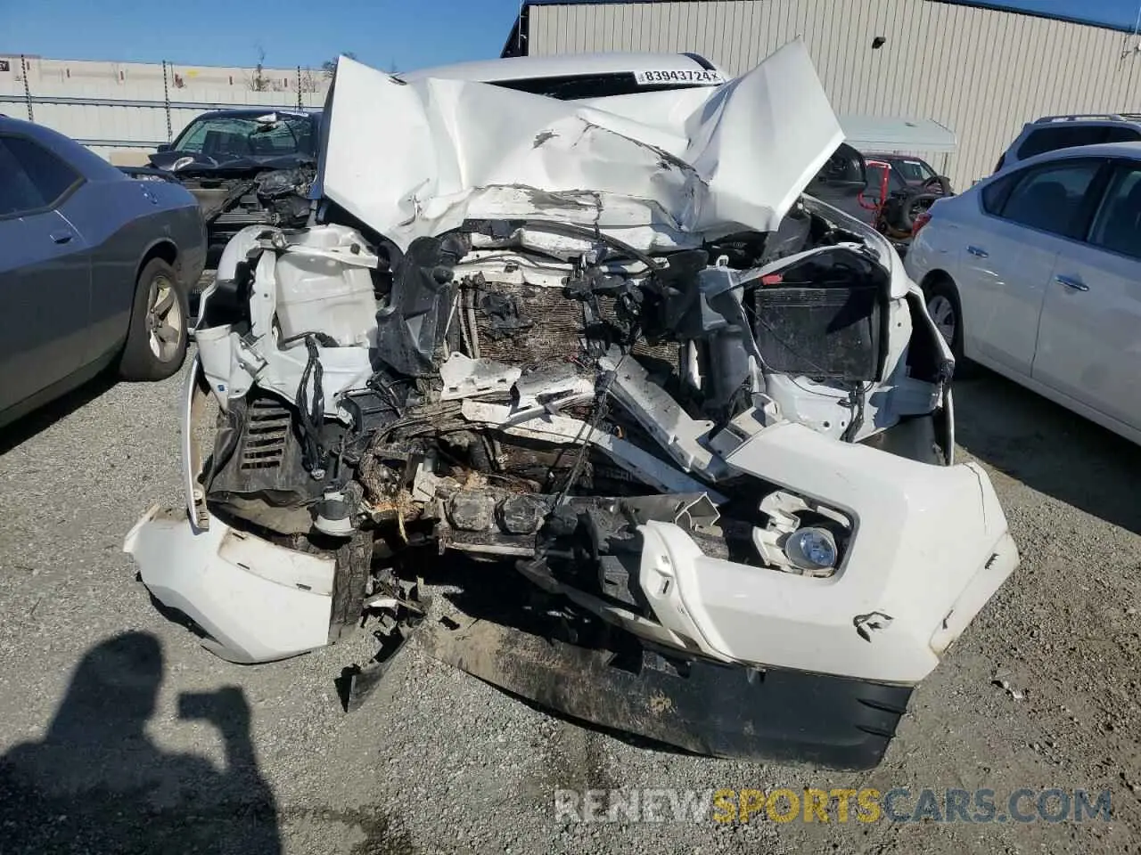 5 Photograph of a damaged car 3TMCZ5AN4LM352879 TOYOTA TACOMA 2020