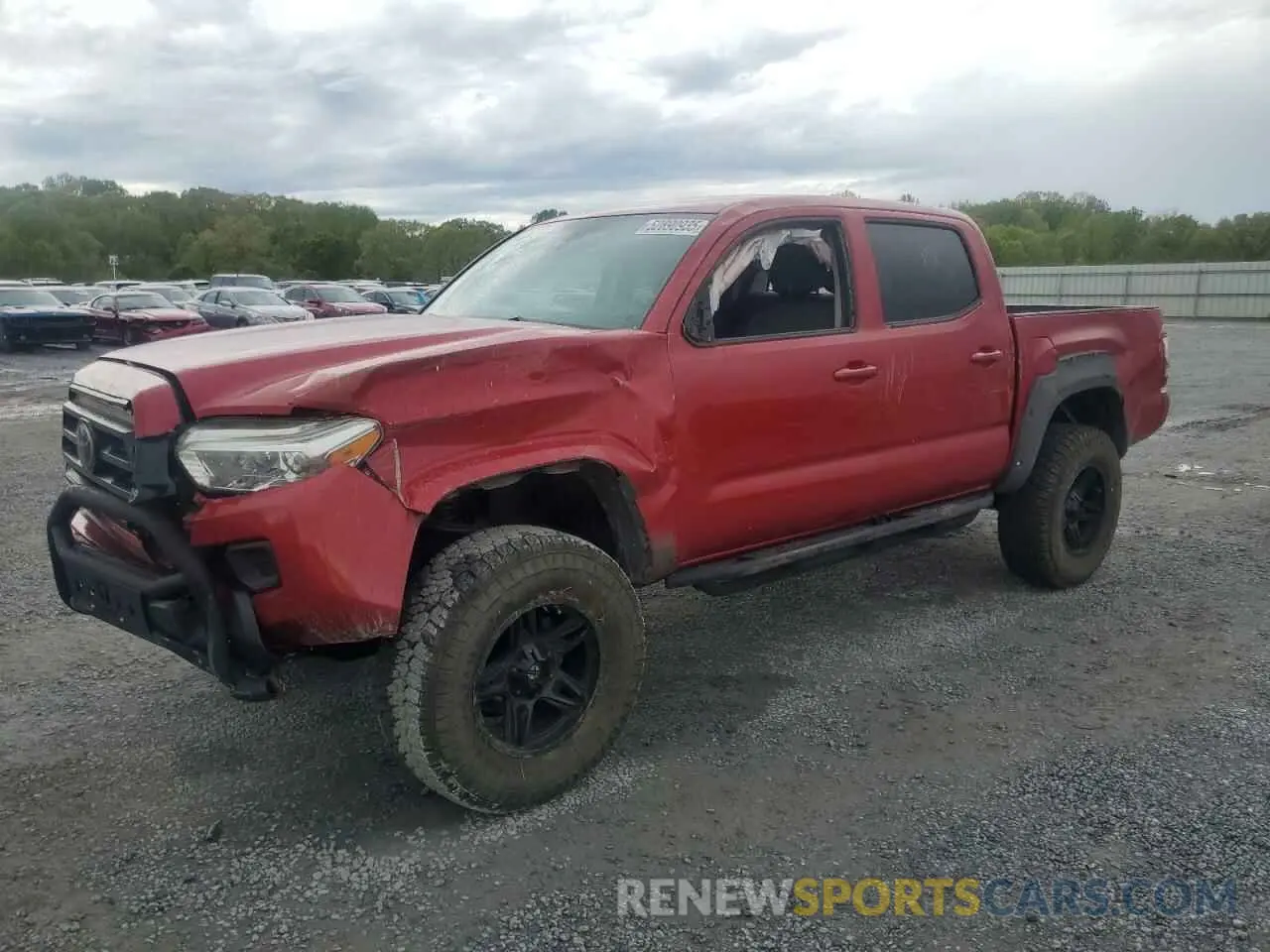 1 Photograph of a damaged car 3TMCZ5AN5LM289324 TOYOTA TACOMA 2020