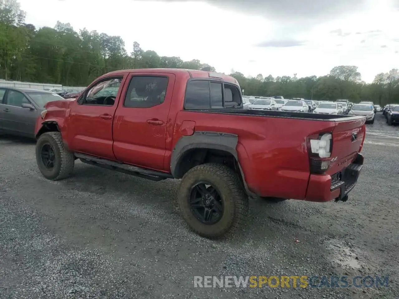 2 Photograph of a damaged car 3TMCZ5AN5LM289324 TOYOTA TACOMA 2020