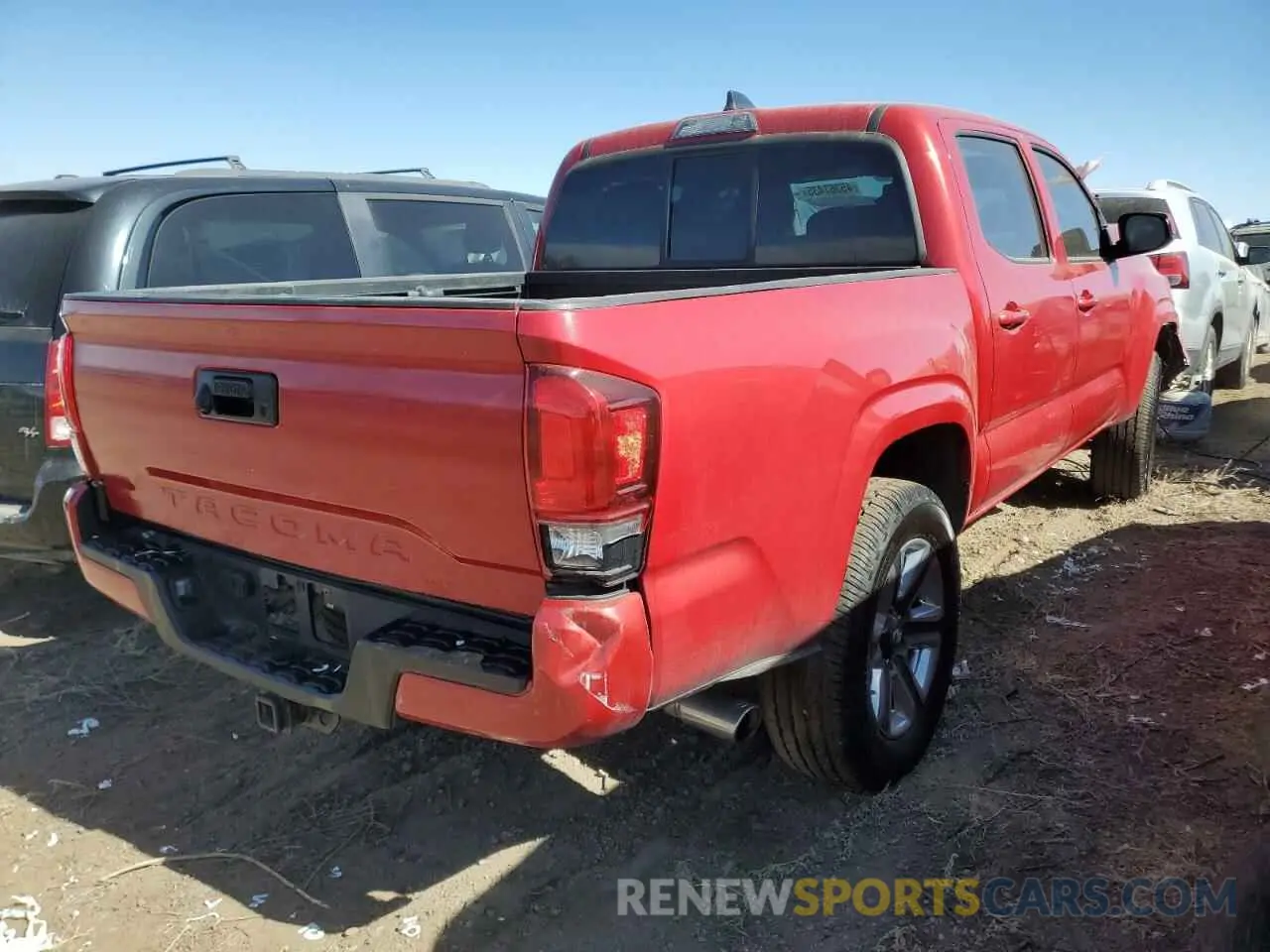3 Photograph of a damaged car 3TMCZ5AN5LM308356 TOYOTA TACOMA 2020