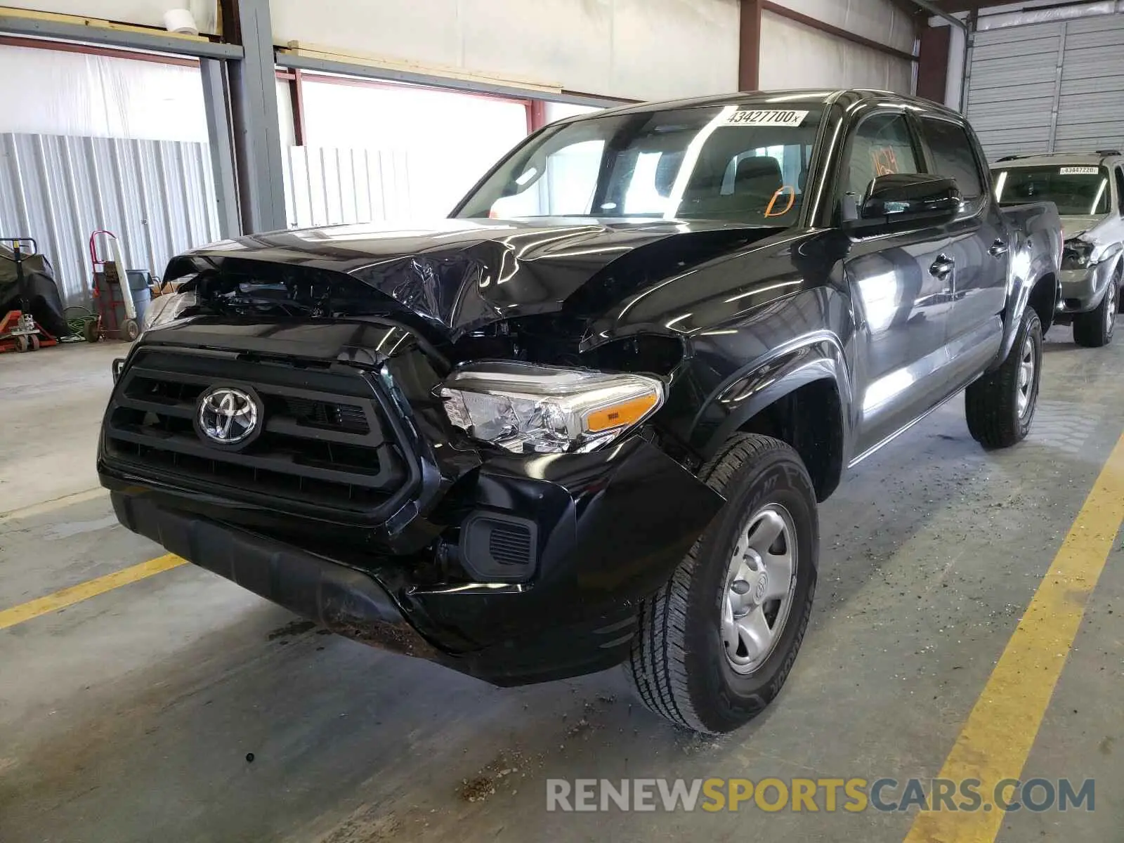 2 Photograph of a damaged car 3TMCZ5AN5LM326811 TOYOTA TACOMA 2020