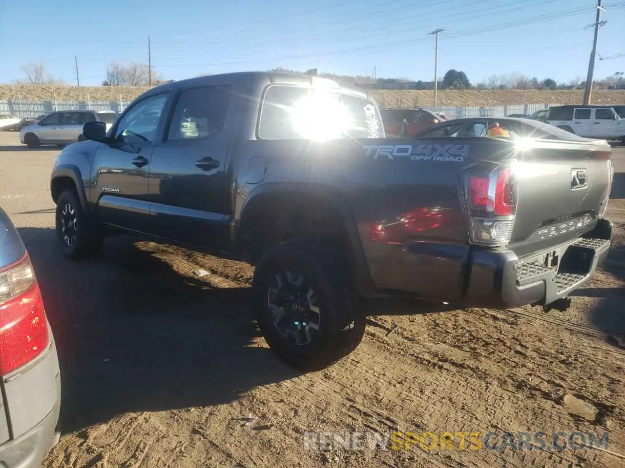 2 Photograph of a damaged car 3TMCZ5AN5LM328557 TOYOTA TACOMA 2020