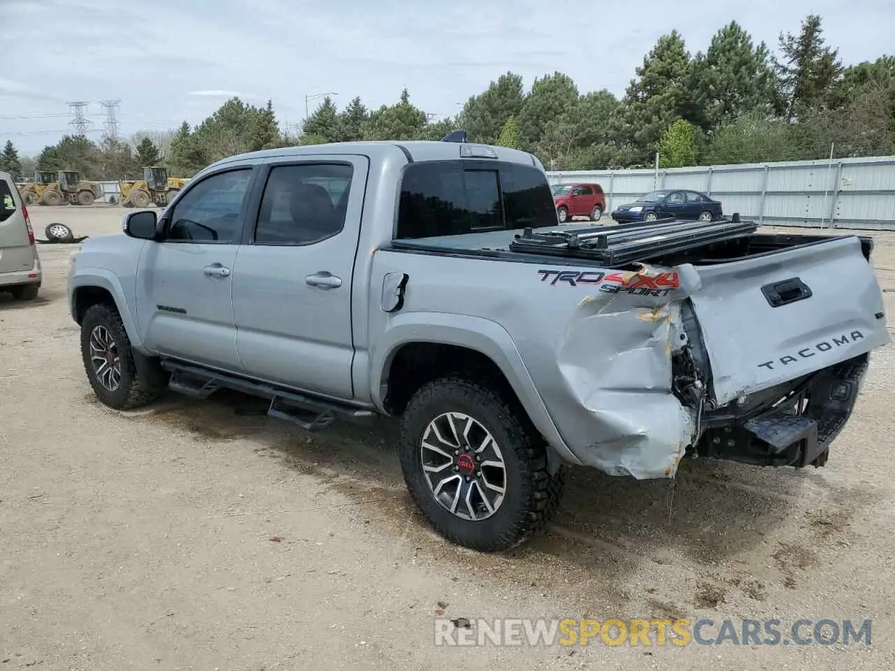 2 Фотография поврежденного автомобиля 3TMCZ5AN6LM291471 TOYOTA TACOMA 2020