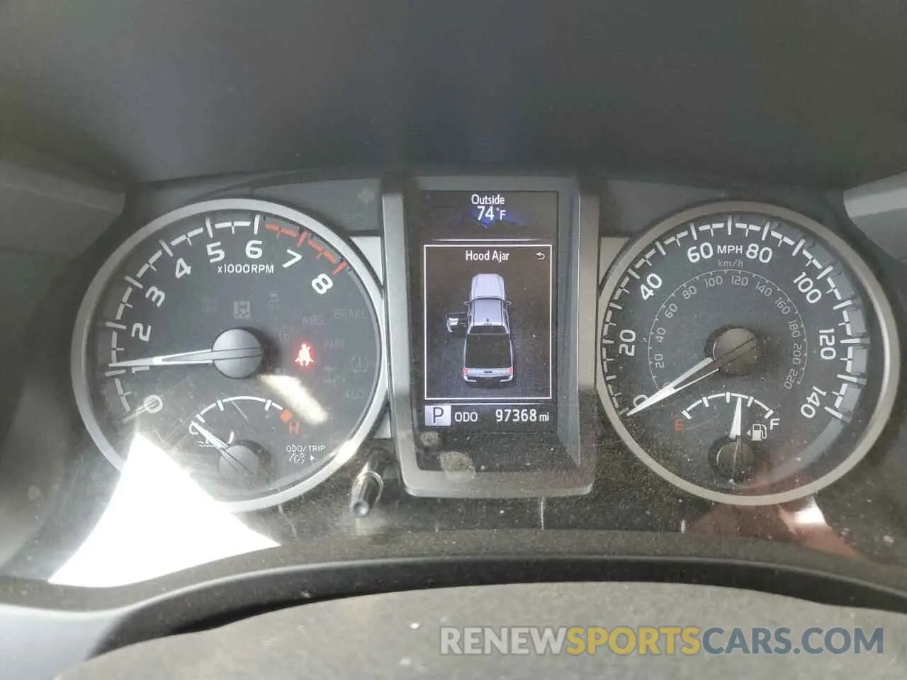 9 Фотография поврежденного автомобиля 3TMCZ5AN6LM291471 TOYOTA TACOMA 2020
