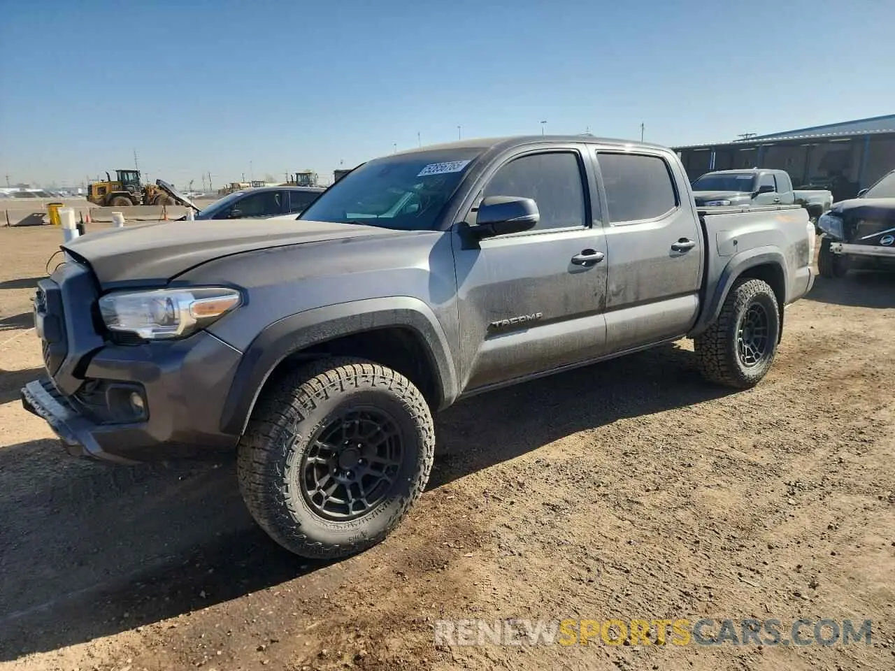 1 Photograph of a damaged car 3TMCZ5AN6LM302906 TOYOTA TACOMA 2020