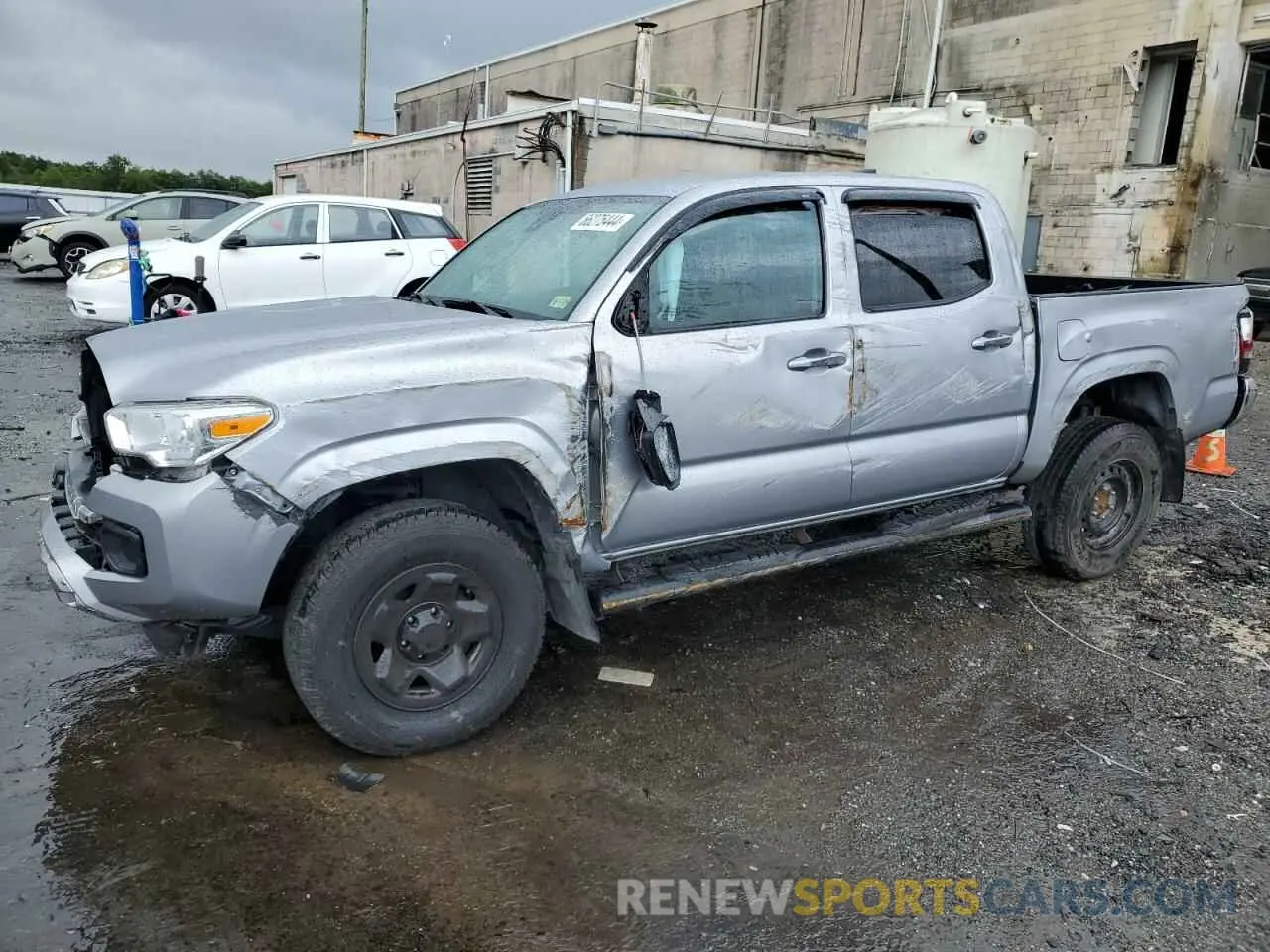 1 Photograph of a damaged car 3TMCZ5AN6LM307667 TOYOTA TACOMA 2020