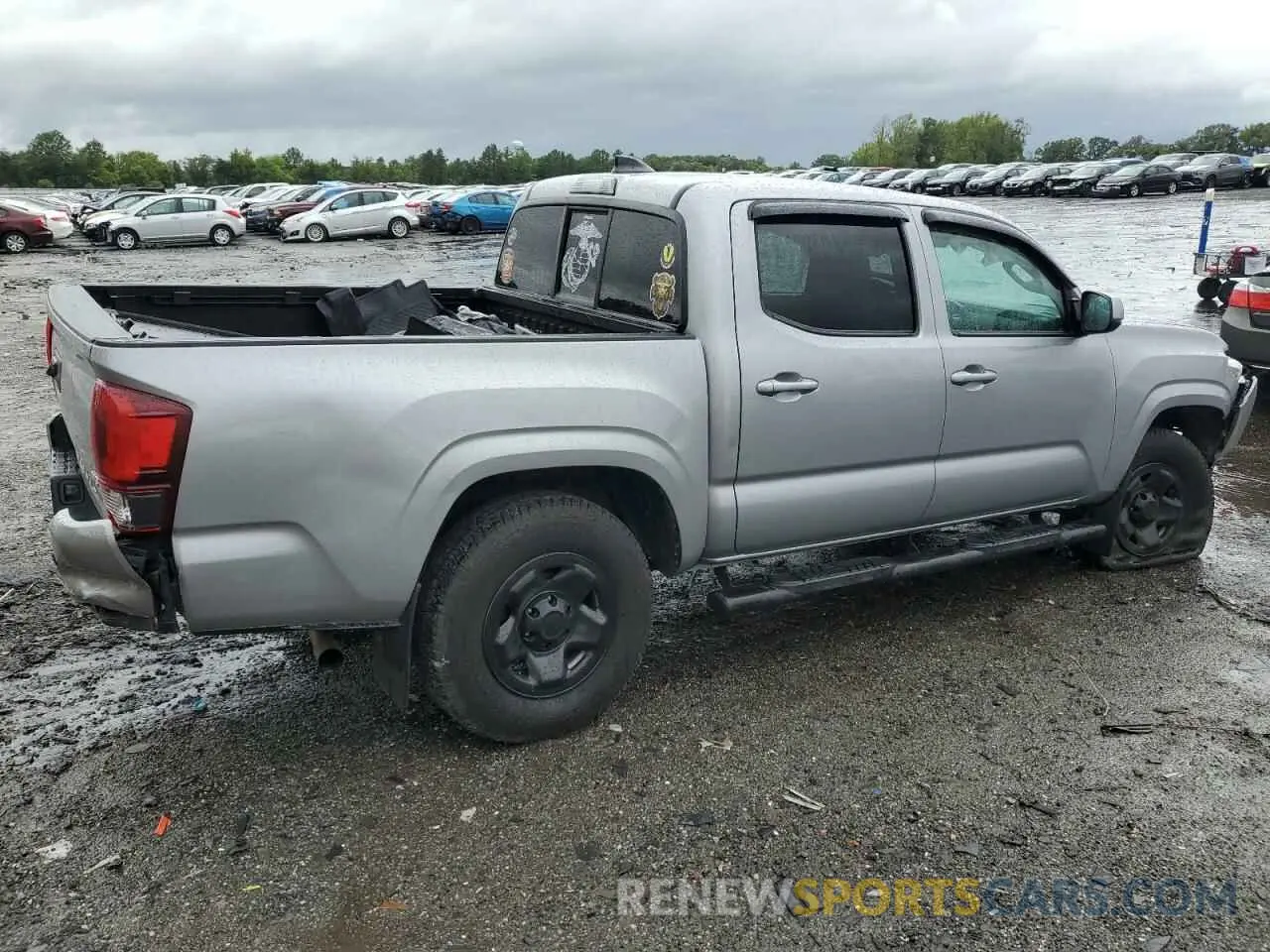 3 Photograph of a damaged car 3TMCZ5AN6LM307667 TOYOTA TACOMA 2020