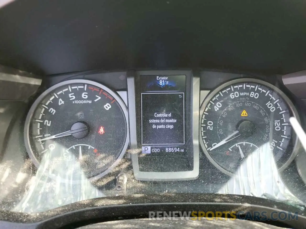 9 Фотография поврежденного автомобиля 3TMCZ5AN6LM338076 TOYOTA TACOMA 2020