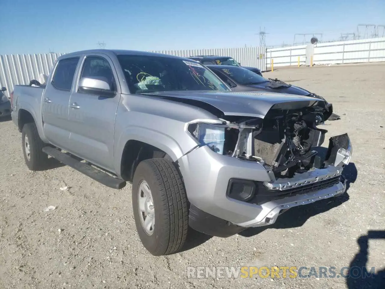 1 Photograph of a damaged car 3TMCZ5AN6LM340796 TOYOTA TACOMA 2020