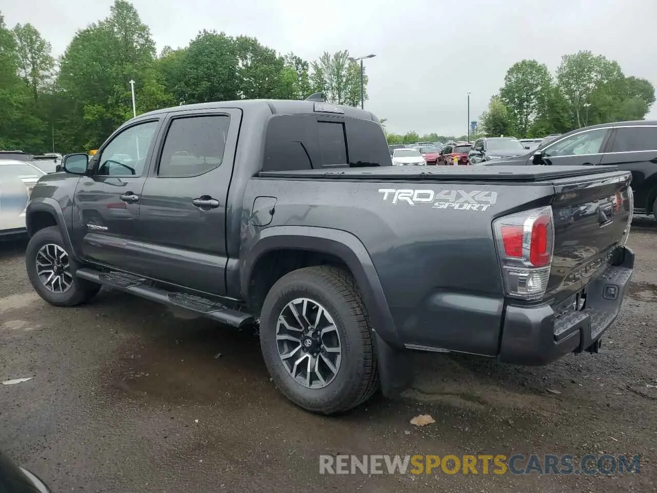 2 Photograph of a damaged car 3TMCZ5AN6LM346257 TOYOTA TACOMA 2020