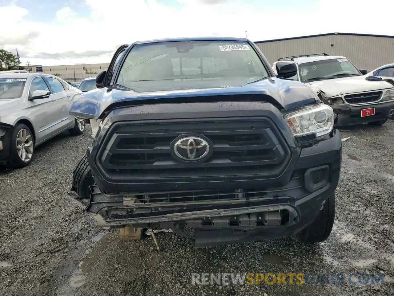 5 Photograph of a damaged car 3TMCZ5AN7LM311954 TOYOTA TACOMA 2020