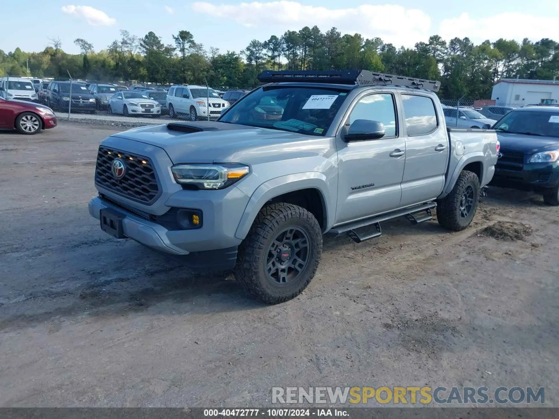 2 Photograph of a damaged car 3TMCZ5AN7LM327474 TOYOTA TACOMA 2020