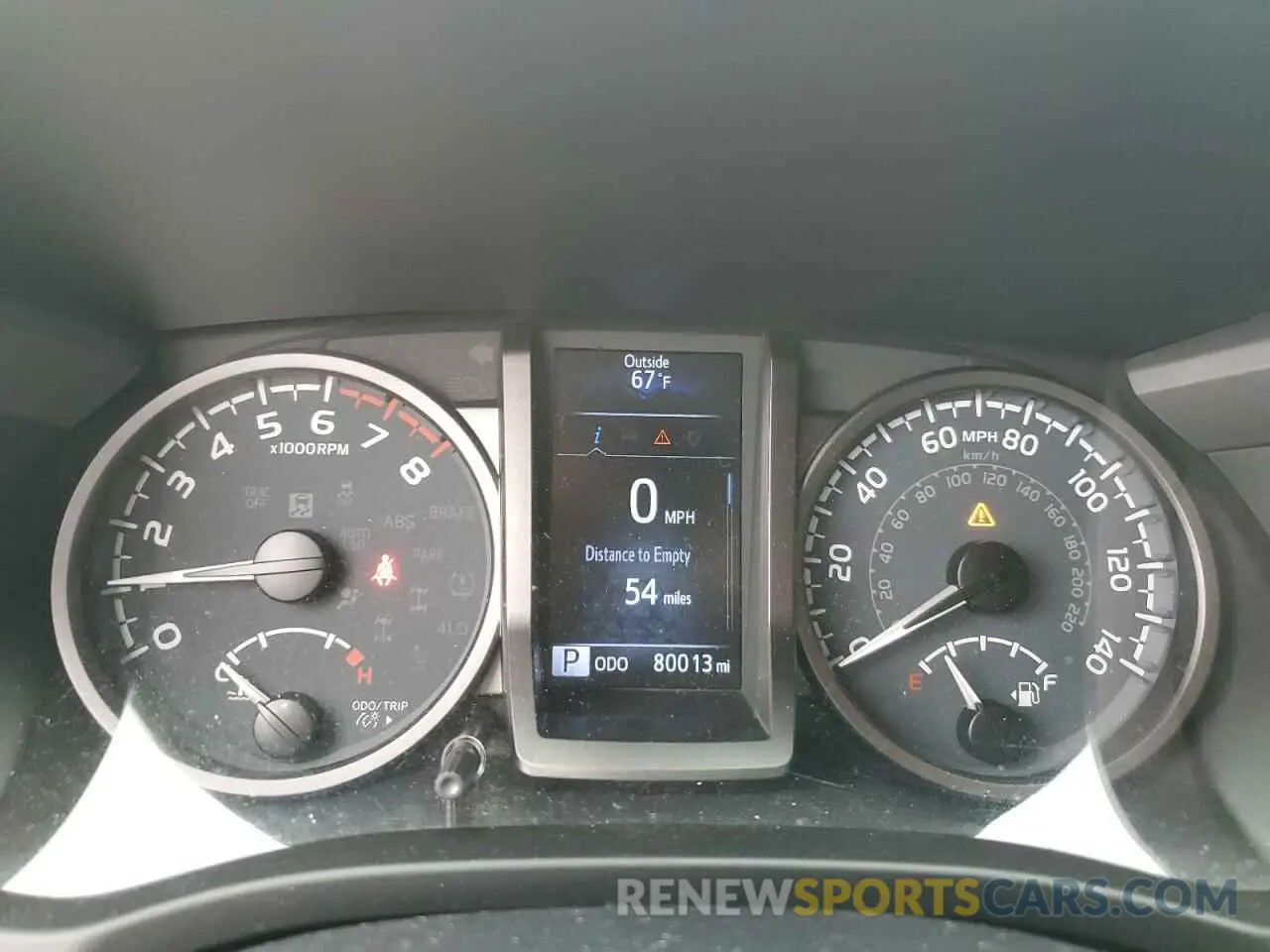 9 Фотография поврежденного автомобиля 3TMCZ5AN7LM340256 TOYOTA TACOMA 2020