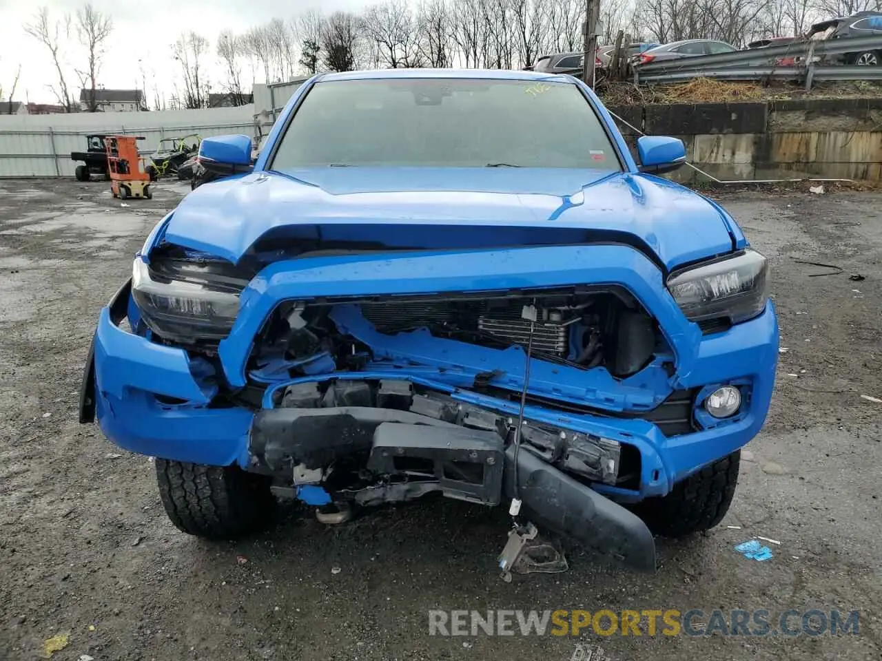 5 Photograph of a damaged car 3TMCZ5AN8LM298342 TOYOTA TACOMA 2020
