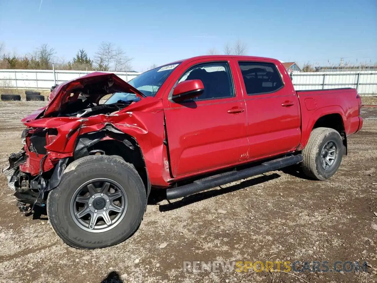 1 Фотография поврежденного автомобиля 3TMCZ5AN8LM303507 TOYOTA TACOMA 2020