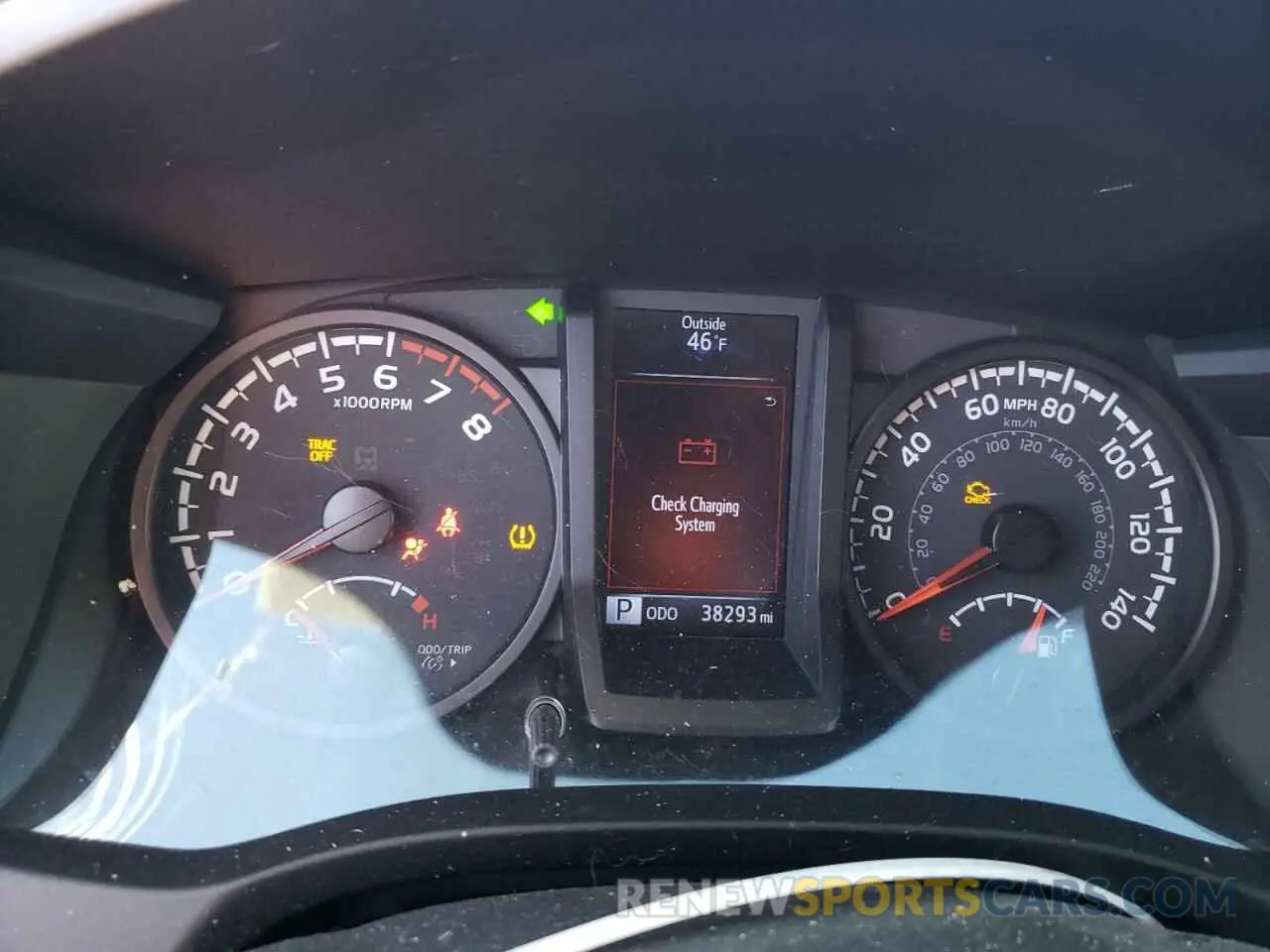 9 Фотография поврежденного автомобиля 3TMCZ5AN8LM303507 TOYOTA TACOMA 2020