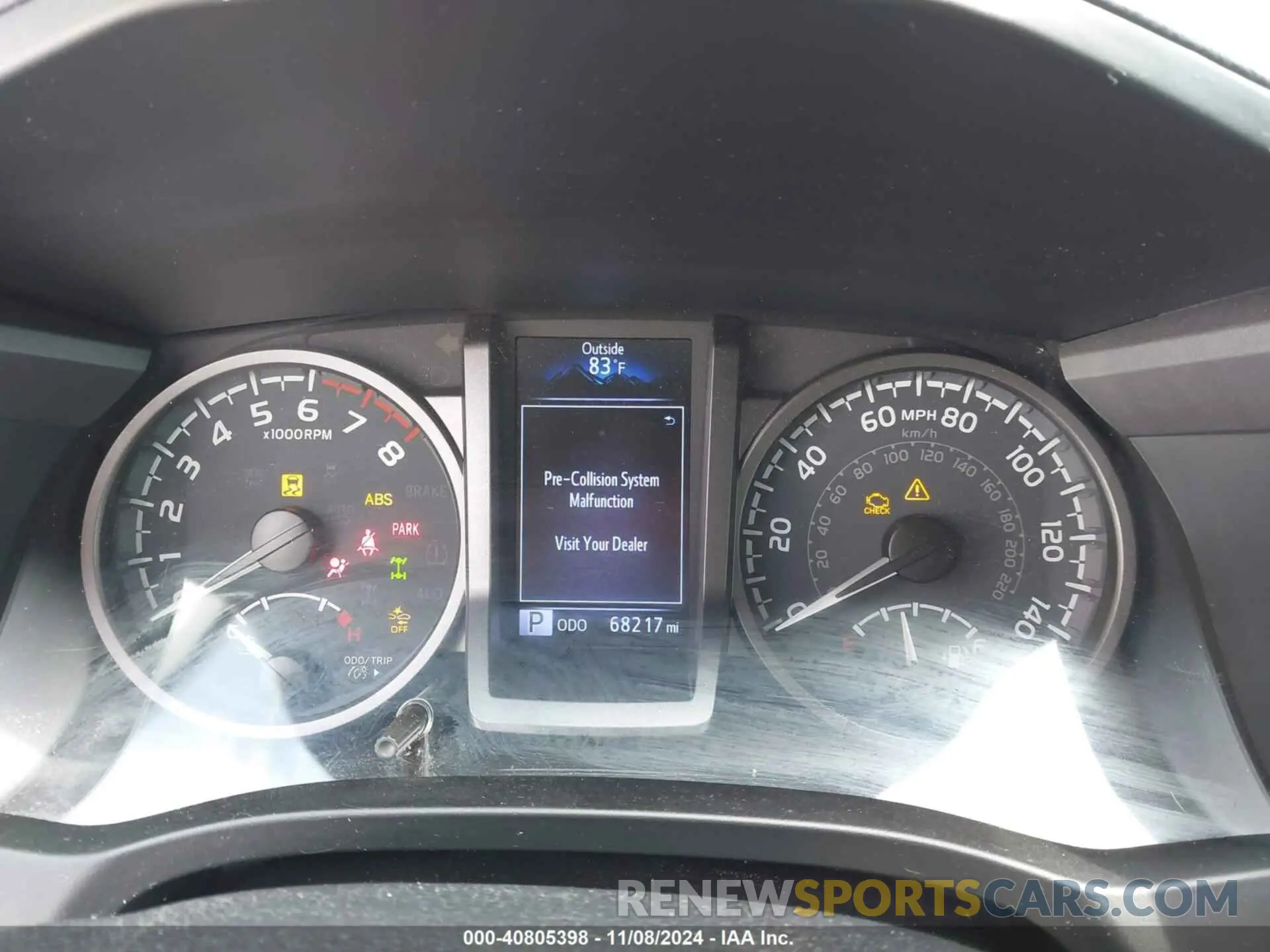 16 Фотография поврежденного автомобиля 3TMCZ5AN8LM343067 TOYOTA TACOMA 2020