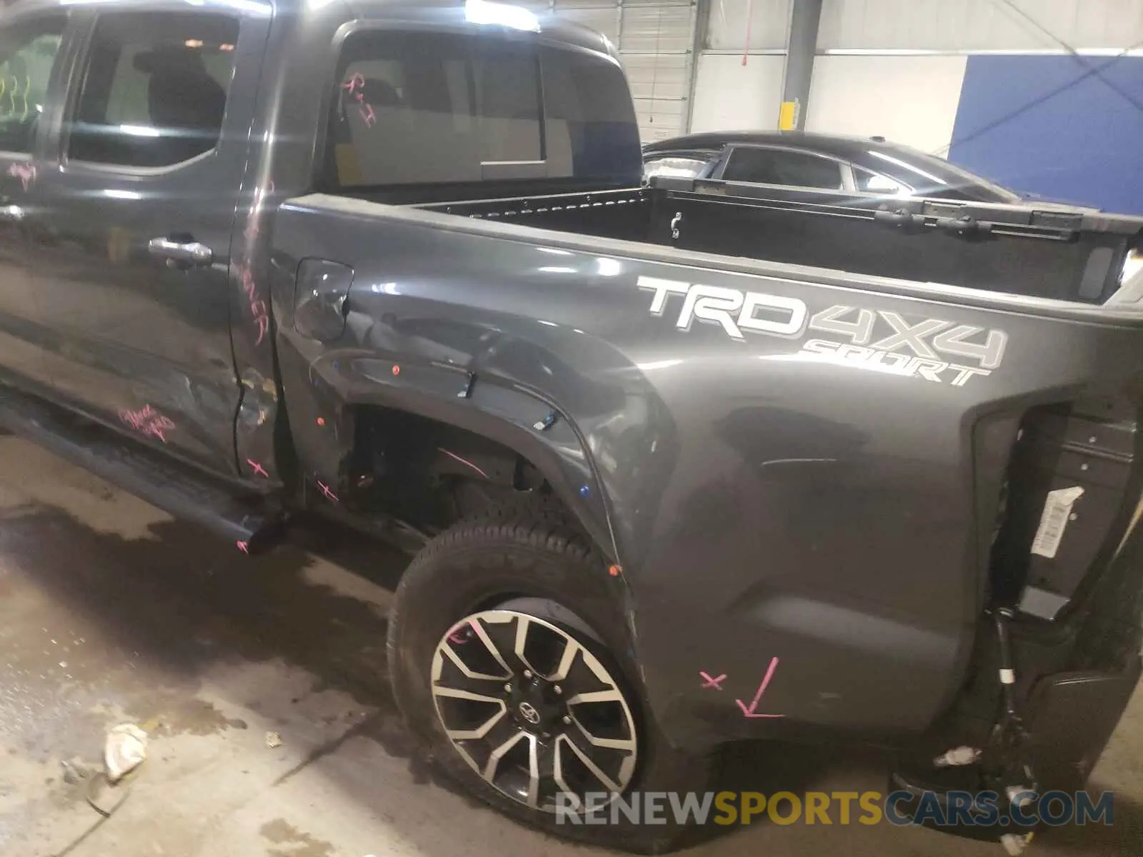 9 Photograph of a damaged car 3TMCZ5AN8LM364047 TOYOTA TACOMA 2020