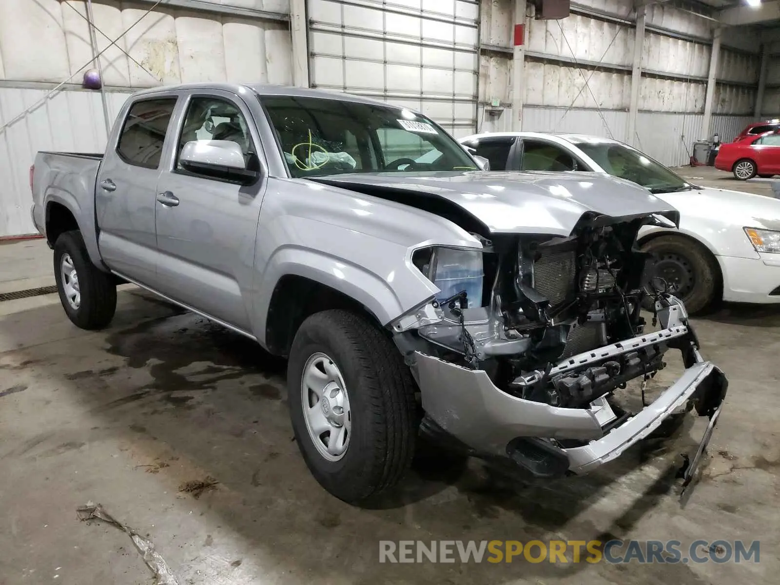 1 Photograph of a damaged car 3TMCZ5AN9LM290914 TOYOTA TACOMA 2020