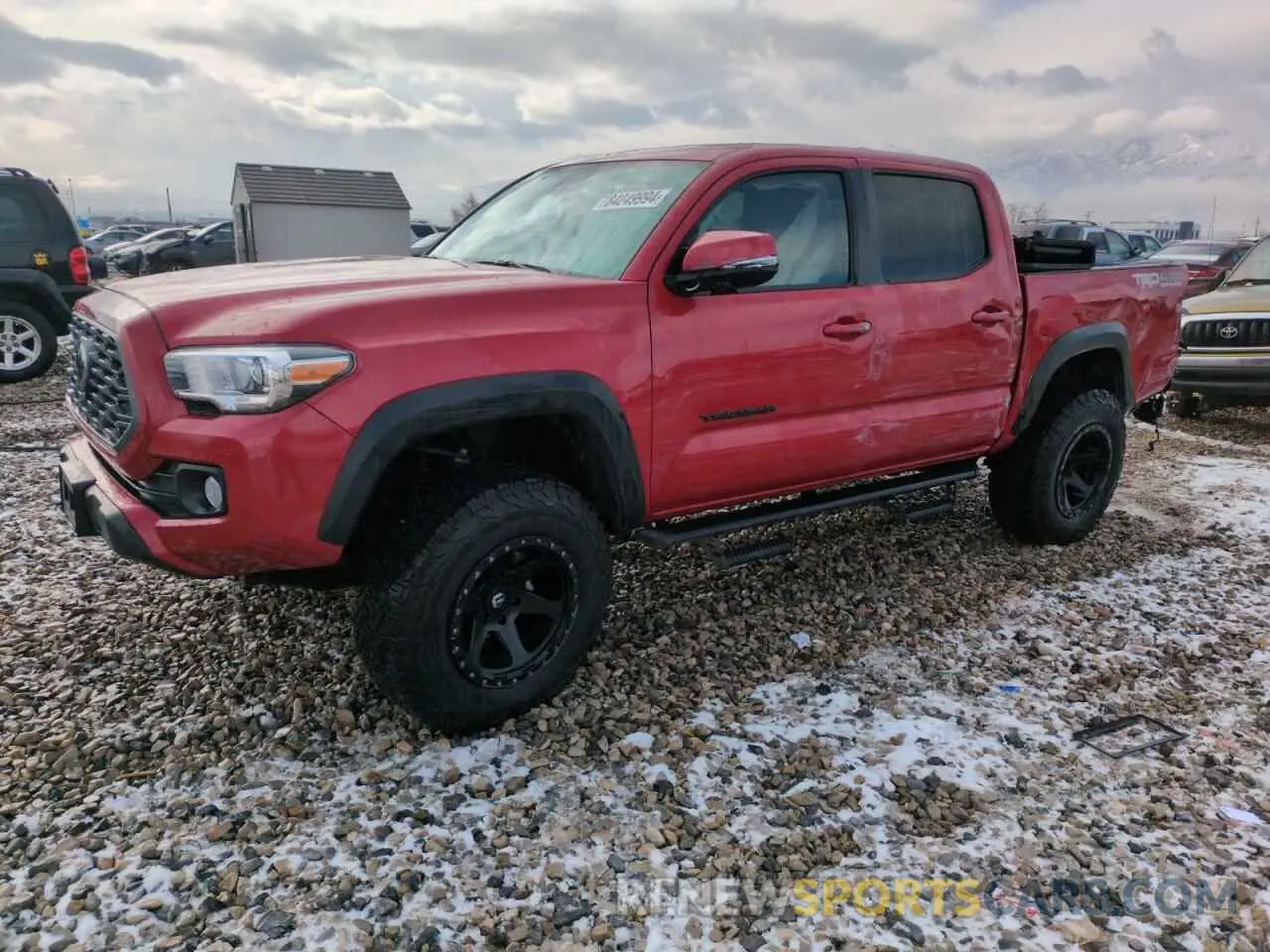 1 Photograph of a damaged car 3TMCZ5AN9LM297989 TOYOTA TACOMA 2020