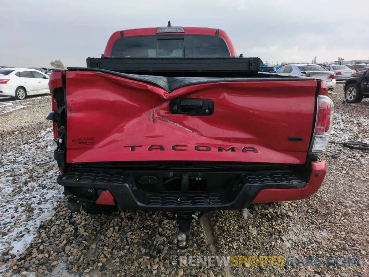 6 Photograph of a damaged car 3TMCZ5AN9LM297989 TOYOTA TACOMA 2020
