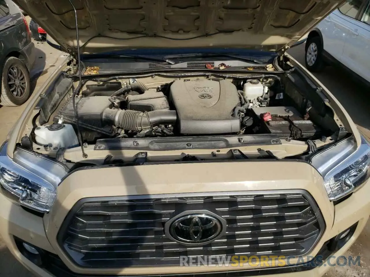 7 Photograph of a damaged car 3TMCZ5AN9LM313673 TOYOTA TACOMA 2020