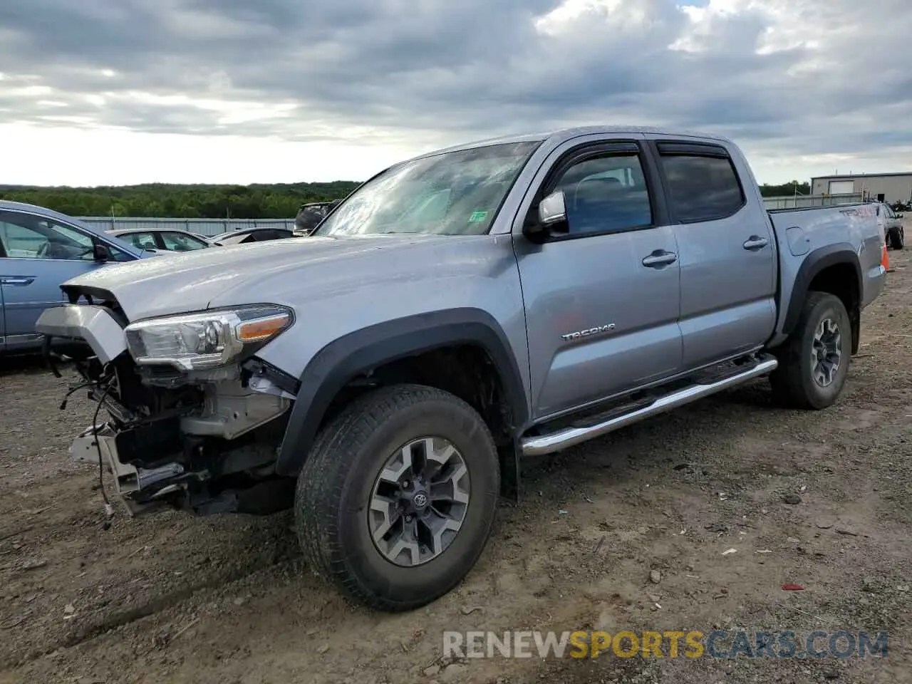 1 Photograph of a damaged car 3TMCZ5AN9LM332904 TOYOTA TACOMA 2020