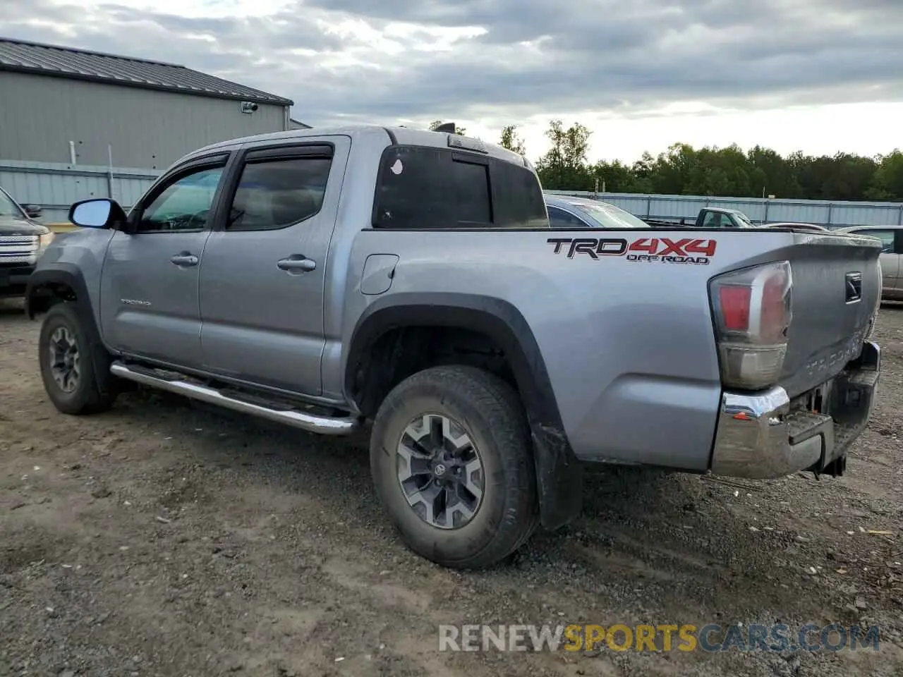 2 Photograph of a damaged car 3TMCZ5AN9LM332904 TOYOTA TACOMA 2020