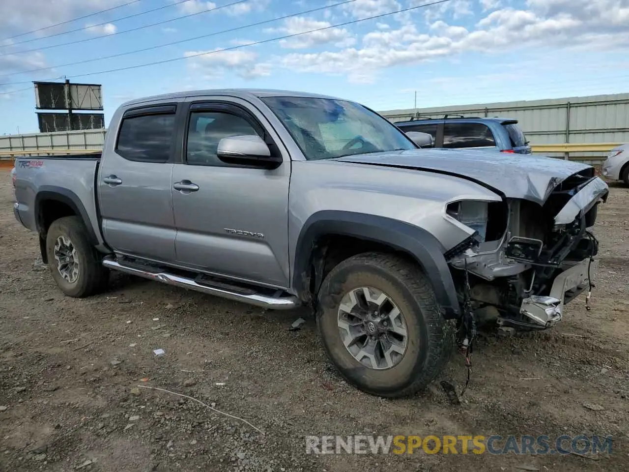 4 Photograph of a damaged car 3TMCZ5AN9LM332904 TOYOTA TACOMA 2020