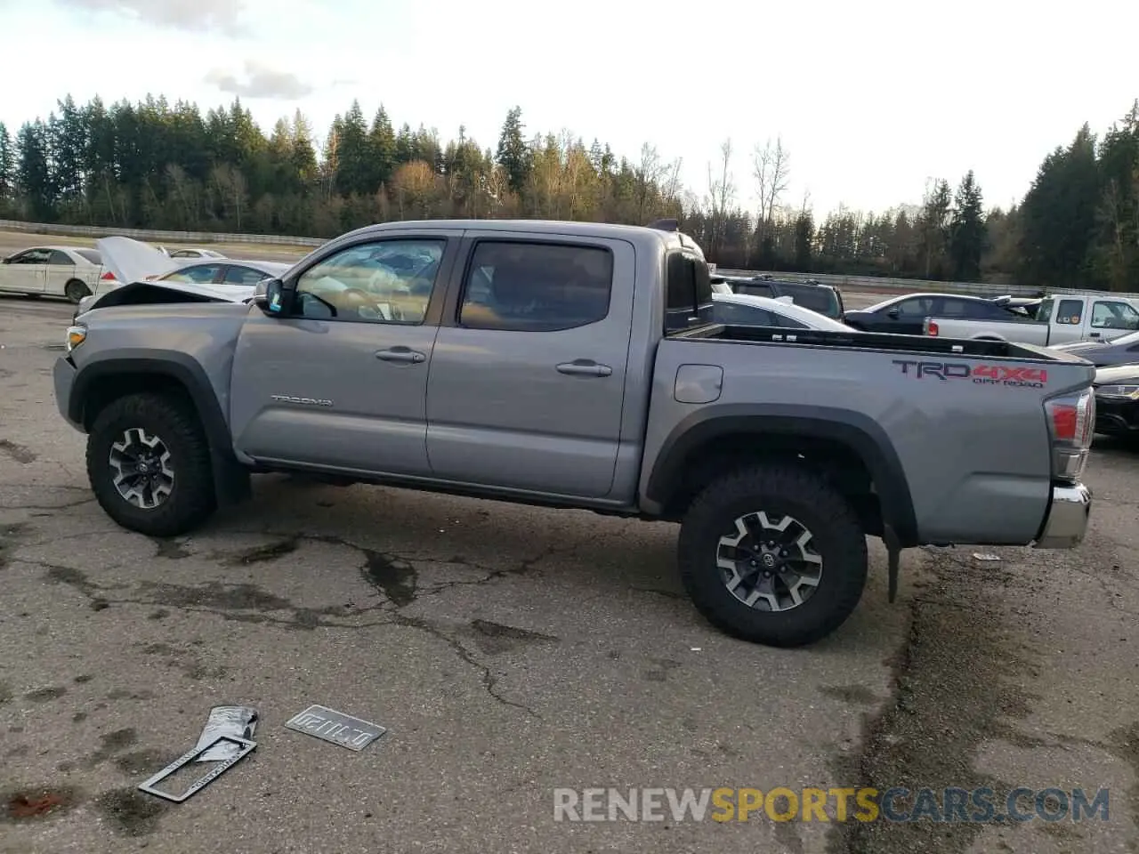 2 Фотография поврежденного автомобиля 3TMCZ5AN9LM346818 TOYOTA TACOMA 2020