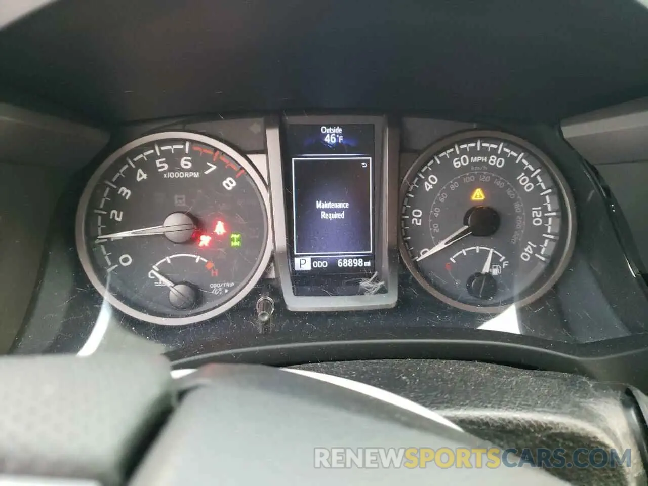 9 Фотография поврежденного автомобиля 3TMCZ5AN9LM346818 TOYOTA TACOMA 2020
