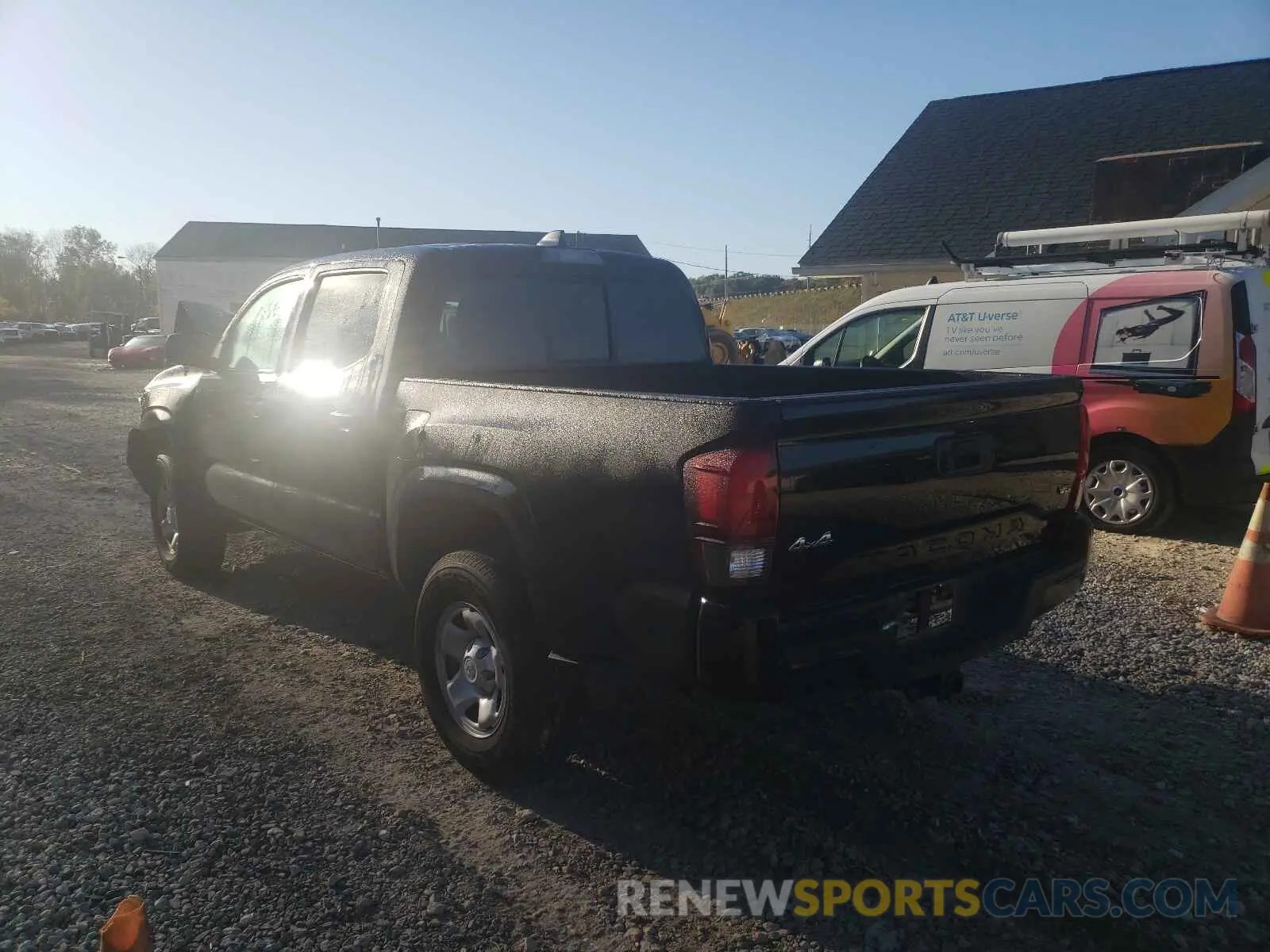 3 Photograph of a damaged car 3TMCZ5AN9LM354045 TOYOTA TACOMA 2020