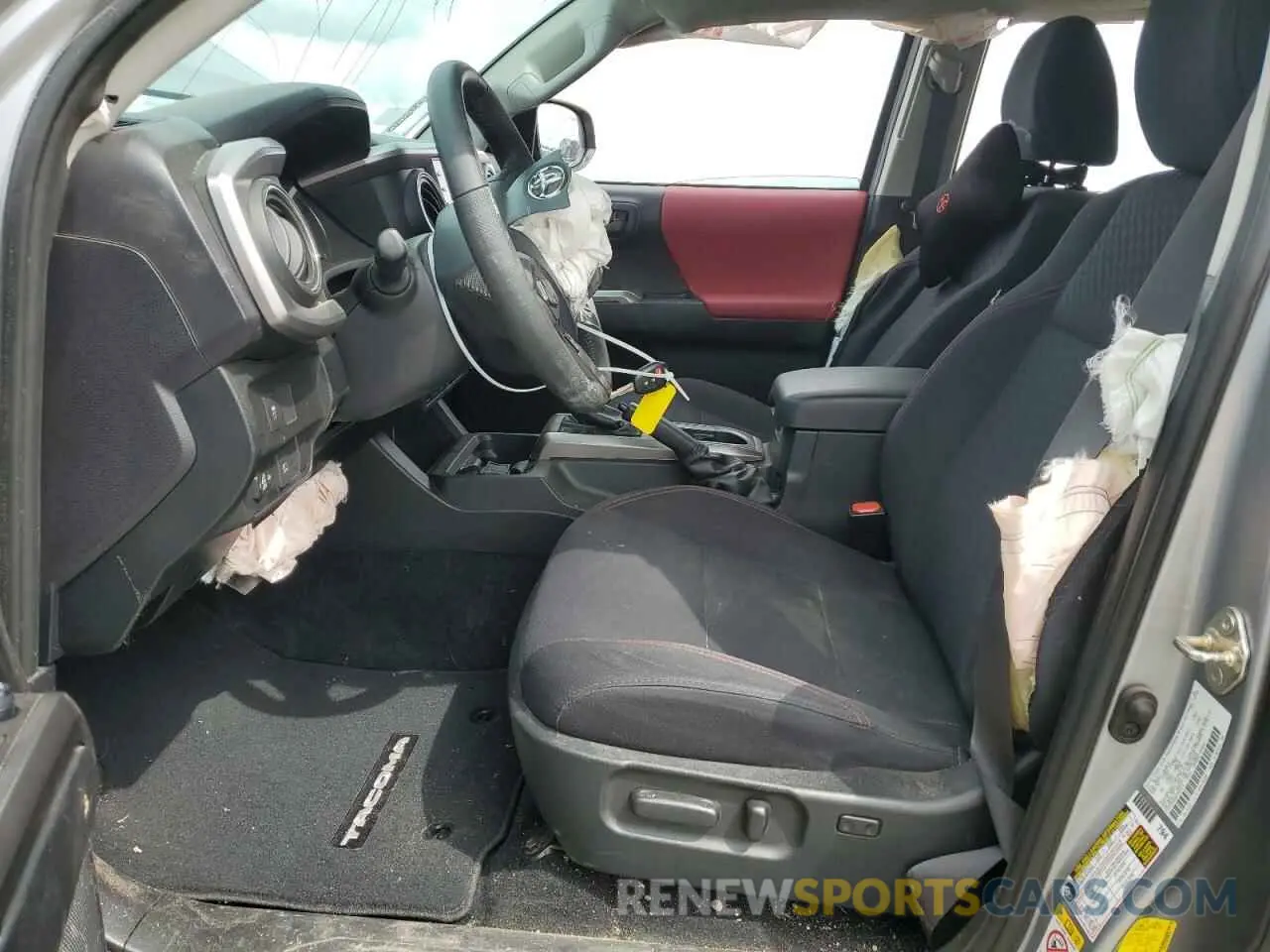 7 Photograph of a damaged car 3TMCZ5AN9LM357219 TOYOTA TACOMA 2020