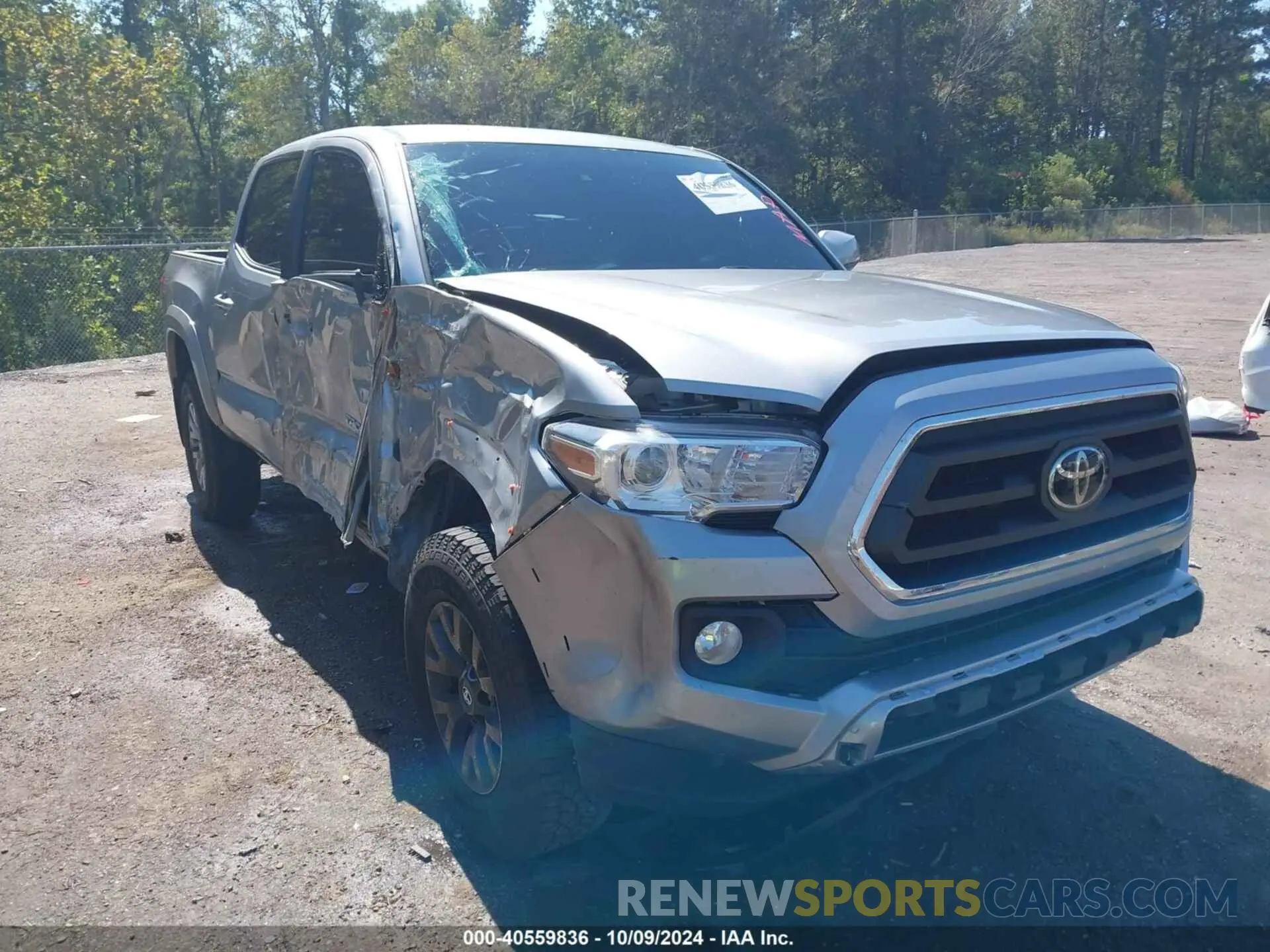 1 Photograph of a damaged car 3TMCZ5ANXLM290081 TOYOTA TACOMA 2020