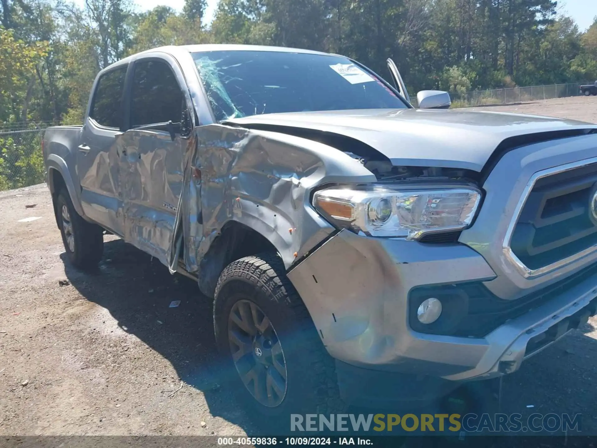 6 Photograph of a damaged car 3TMCZ5ANXLM290081 TOYOTA TACOMA 2020