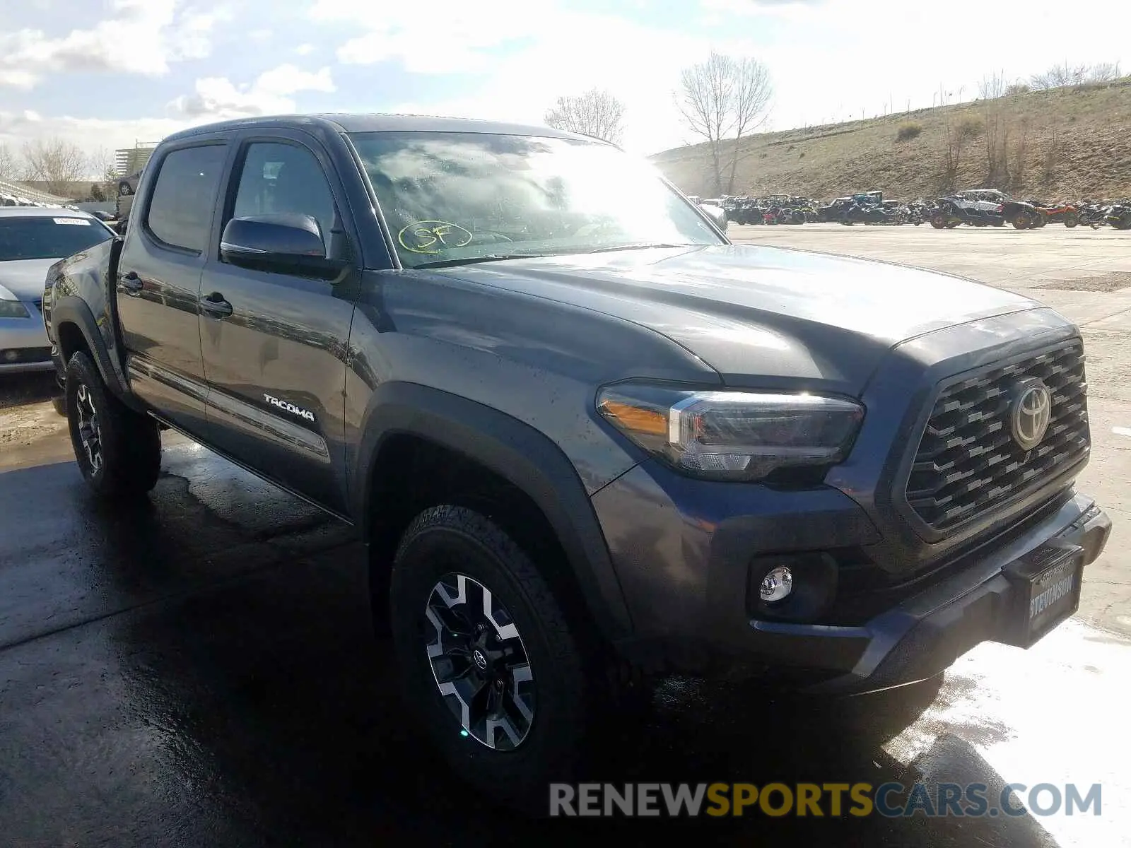 1 Photograph of a damaged car 3TMCZ5ANXLM335794 TOYOTA TACOMA 2020