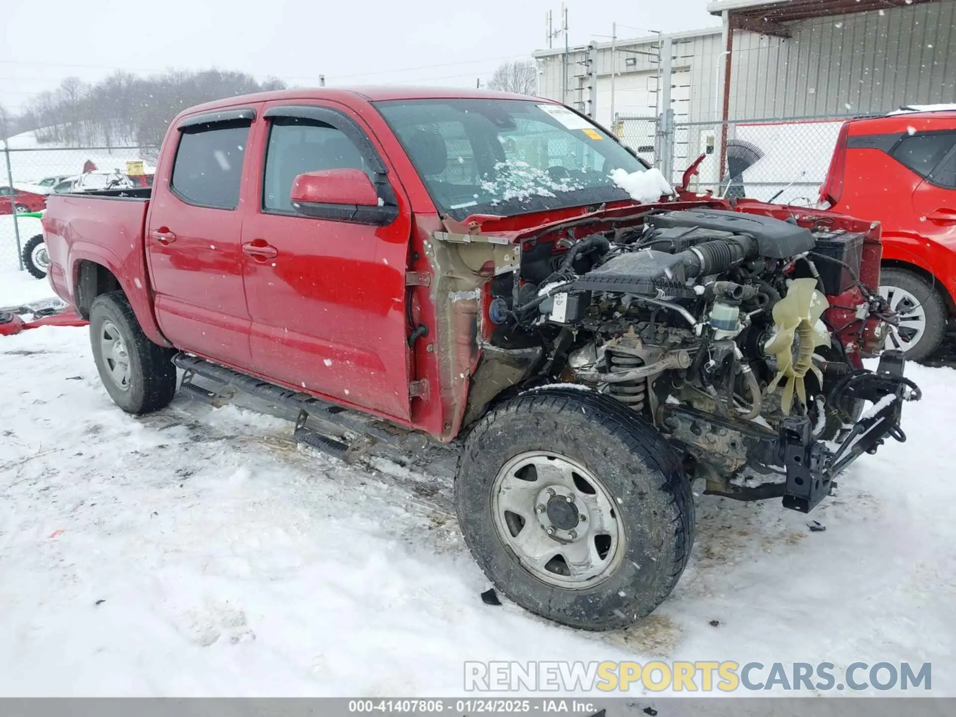 1 Photograph of a damaged car 3TMCZ5ANXLM336590 TOYOTA TACOMA 2020