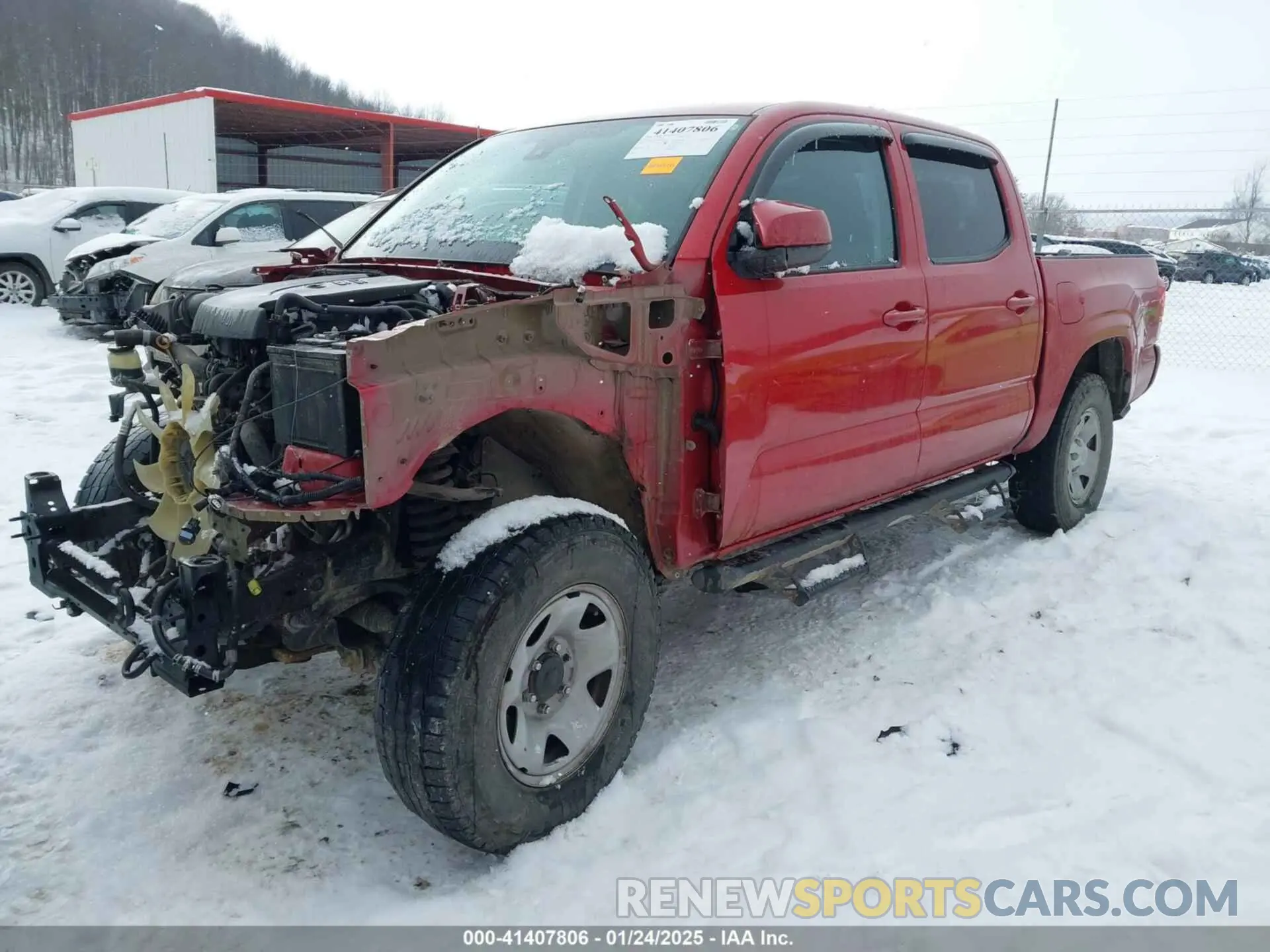 2 Photograph of a damaged car 3TMCZ5ANXLM336590 TOYOTA TACOMA 2020