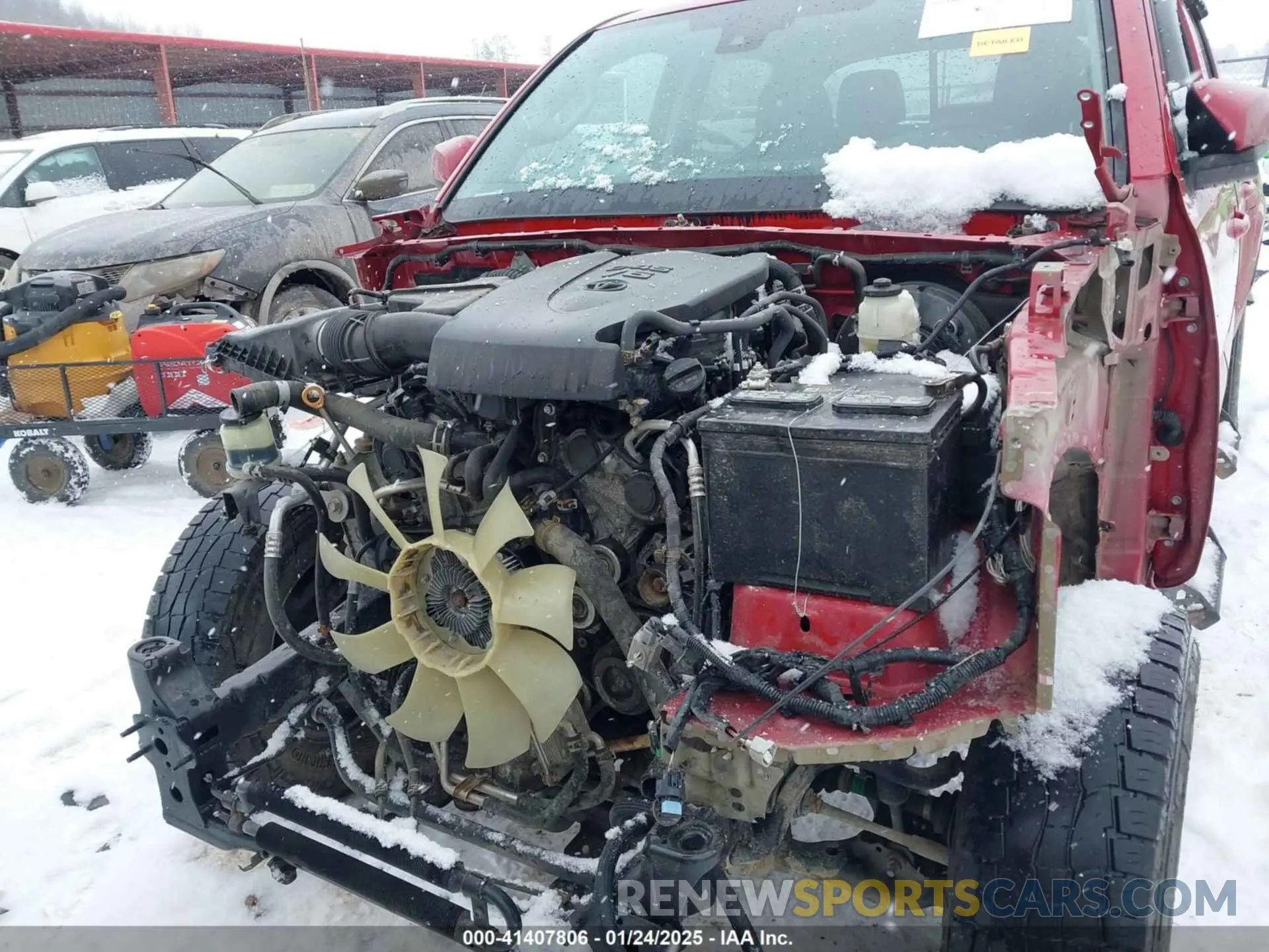 6 Photograph of a damaged car 3TMCZ5ANXLM336590 TOYOTA TACOMA 2020