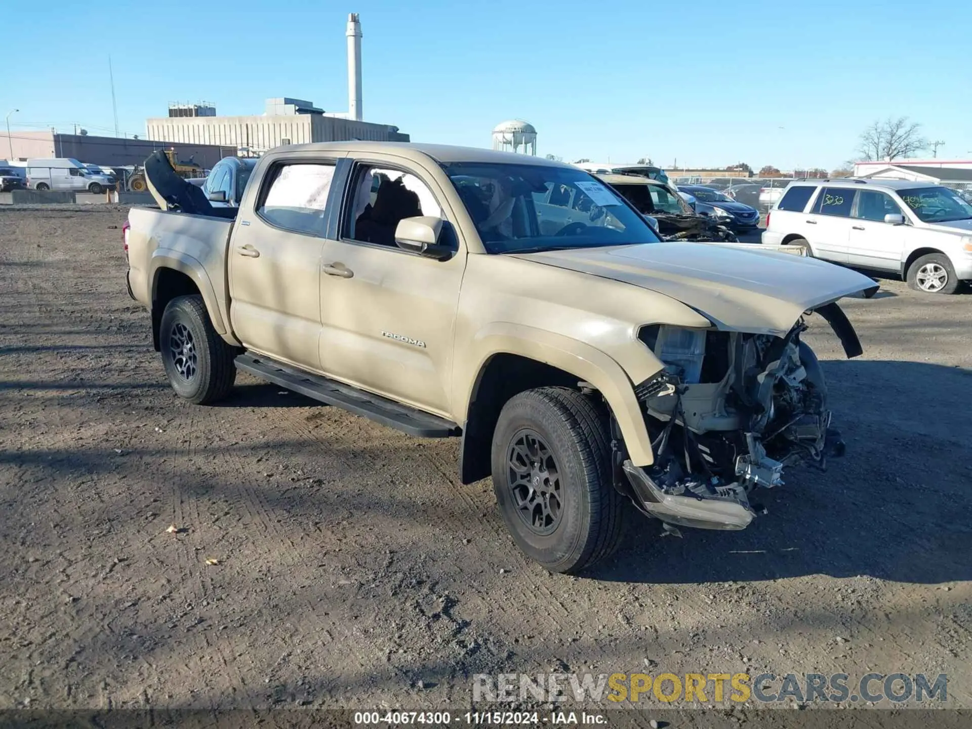 1 Photograph of a damaged car 3TMCZ5ANXLM341692 TOYOTA TACOMA 2020